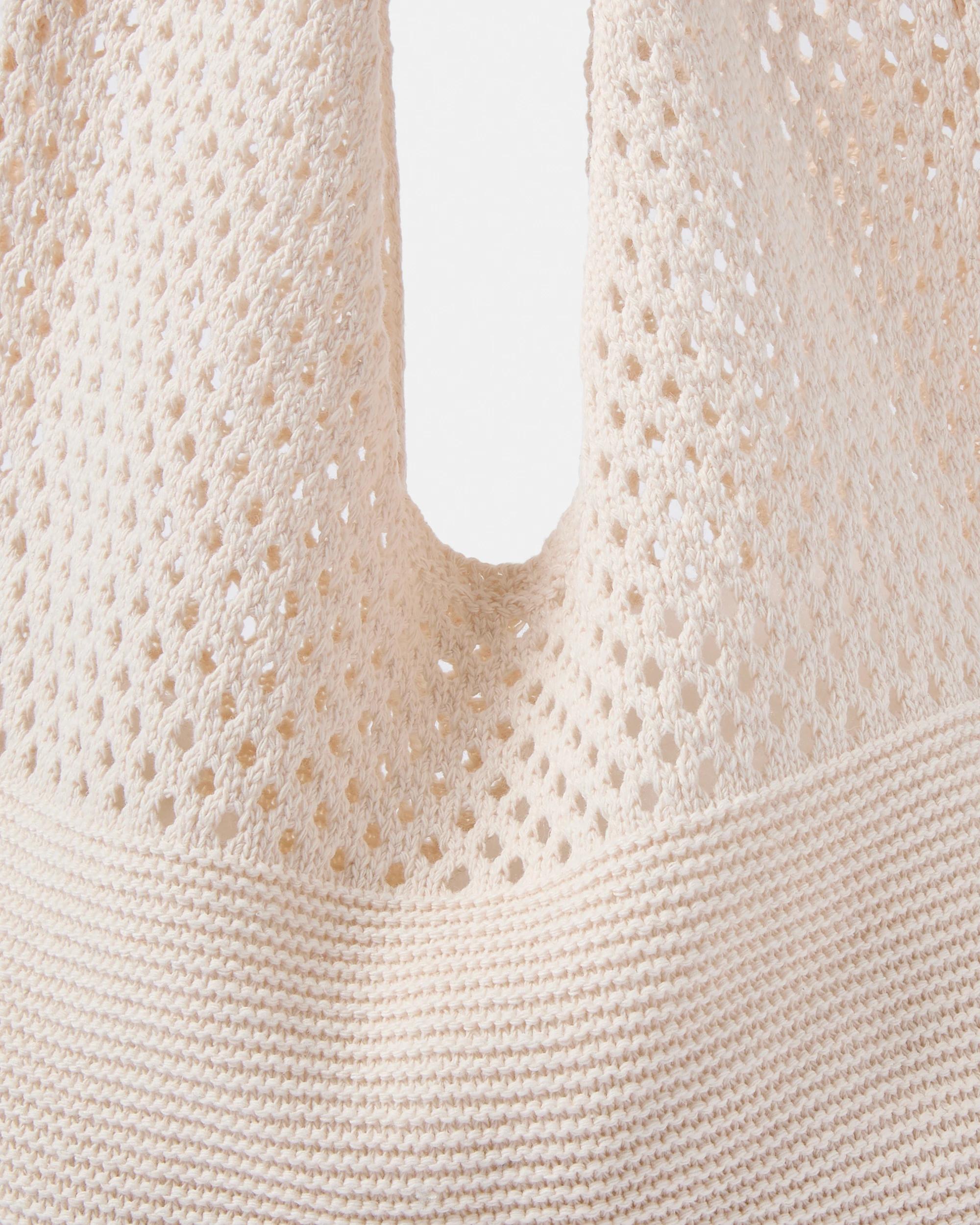 3 Crochet Shoulder Bag Natural, 3 of 7