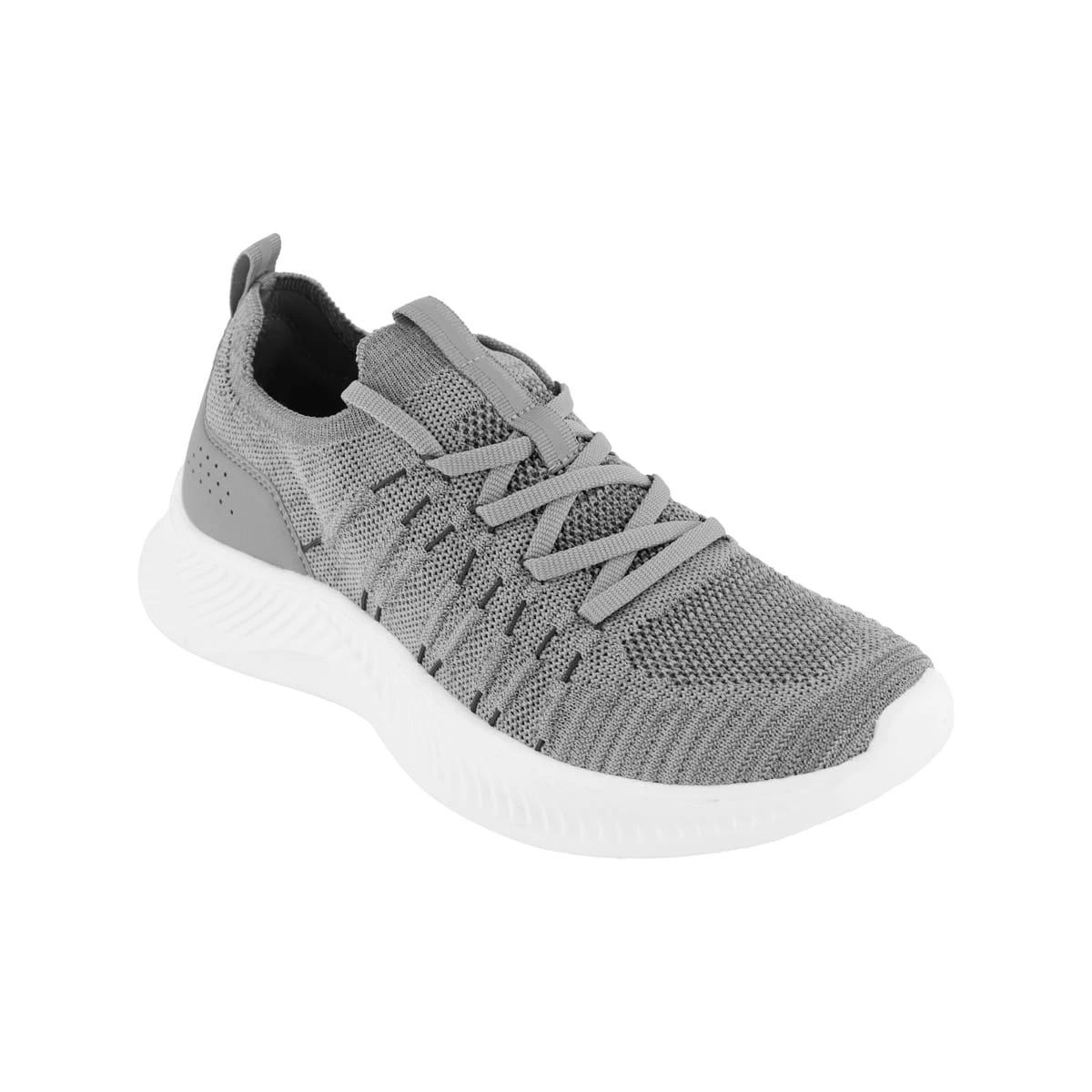 1 Textured Upper Sneakers CHAR GREY, 1 of 5