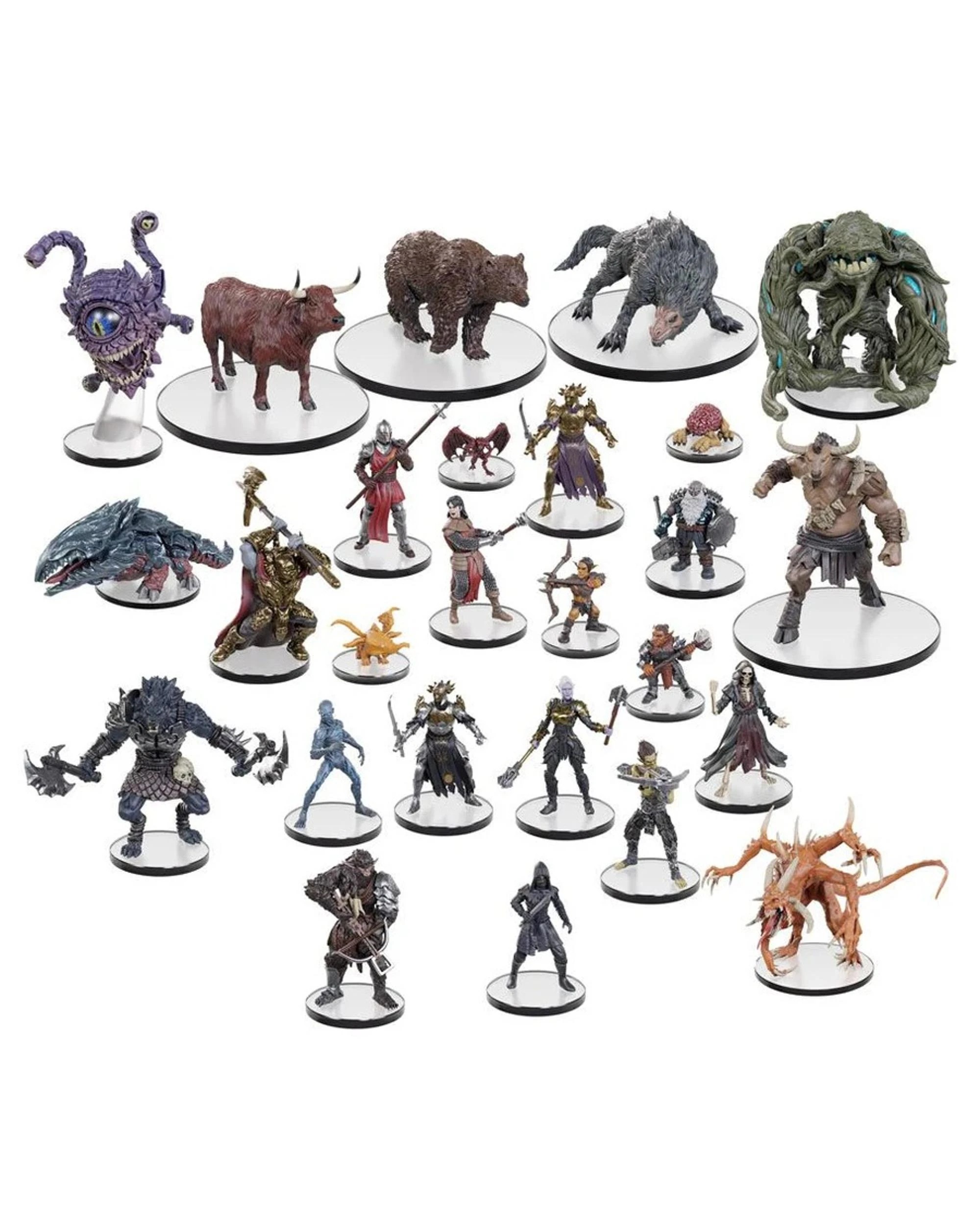 2 Dungeons and Dragons: Icons of the Realms Adventures from Baldurs Gate Pre-Painted Plastic Figures Booster Box, 2 of 2