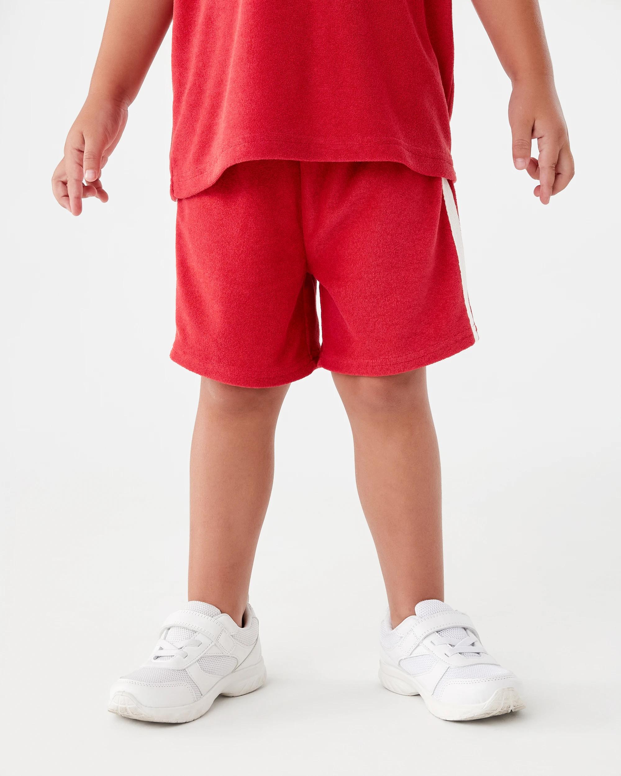 1 Terry Toweling Shorts Bld Org, 1 of 6