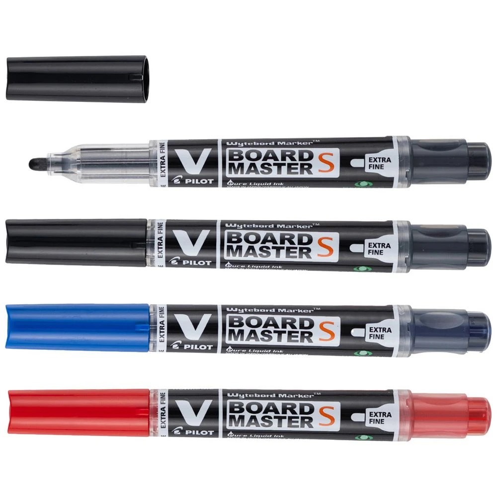 3 PILOT V Board Master S Marker Bullet Assorted 4 Pack, 3 of 8
