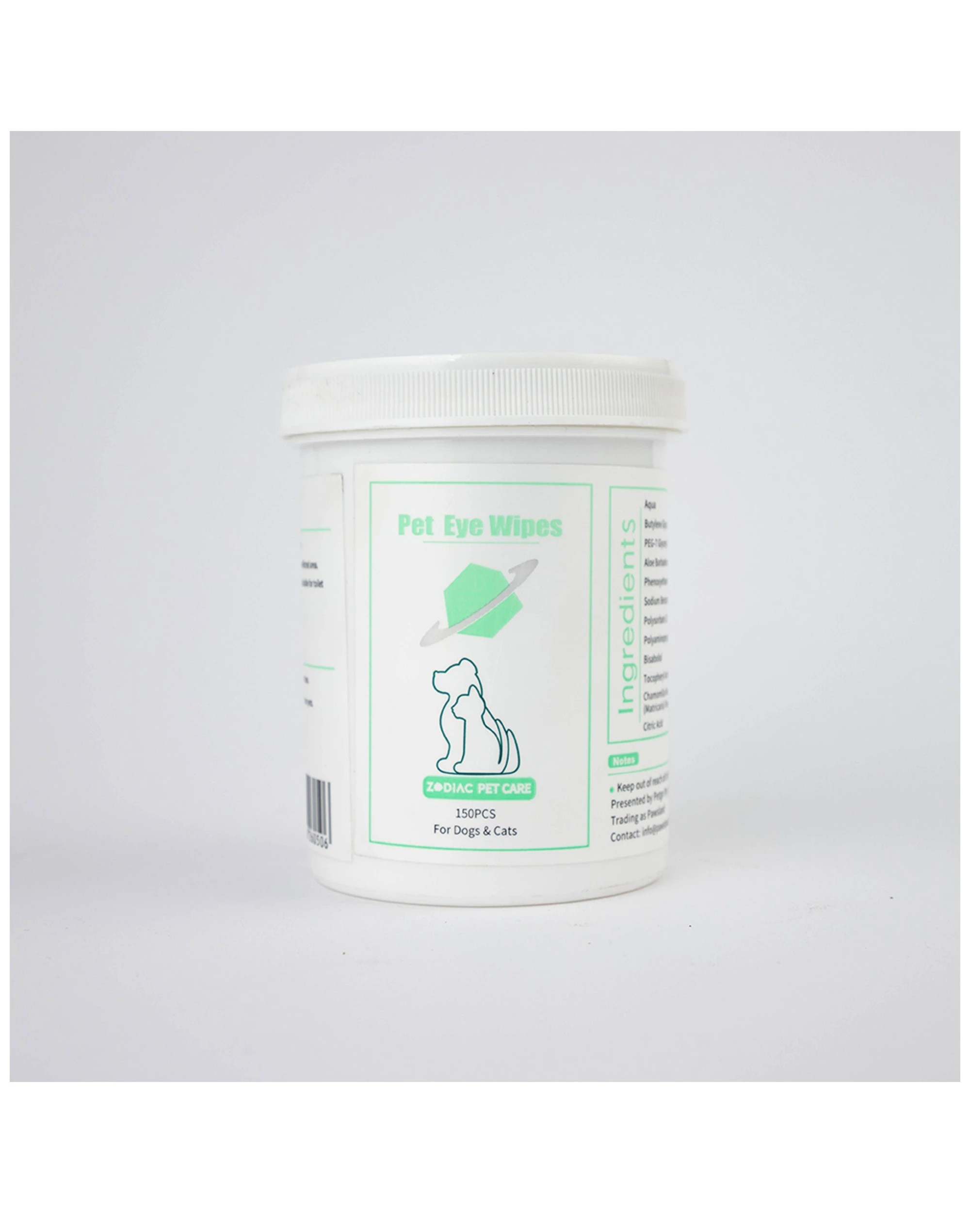 2 Zodiac 150pc Non-toxic Eyes Grooming Cleaning Wipes For Pet Dog Cat Bag.
 - White, 2 of 5