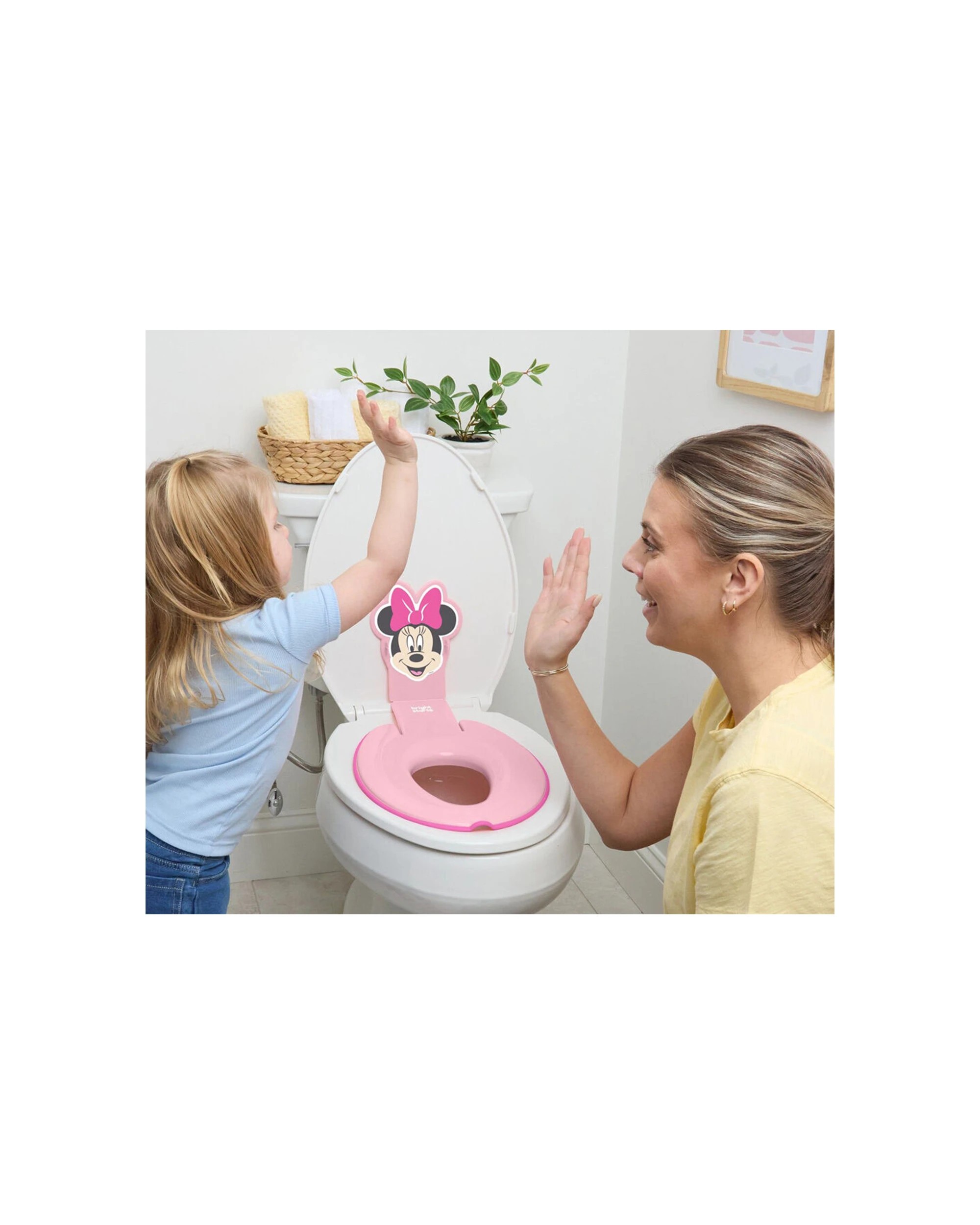 6 Disney Junior Flip And Sit Potty Seat Minnie Mouse 2PK Training 18M And Up - Pink, 6 of 7