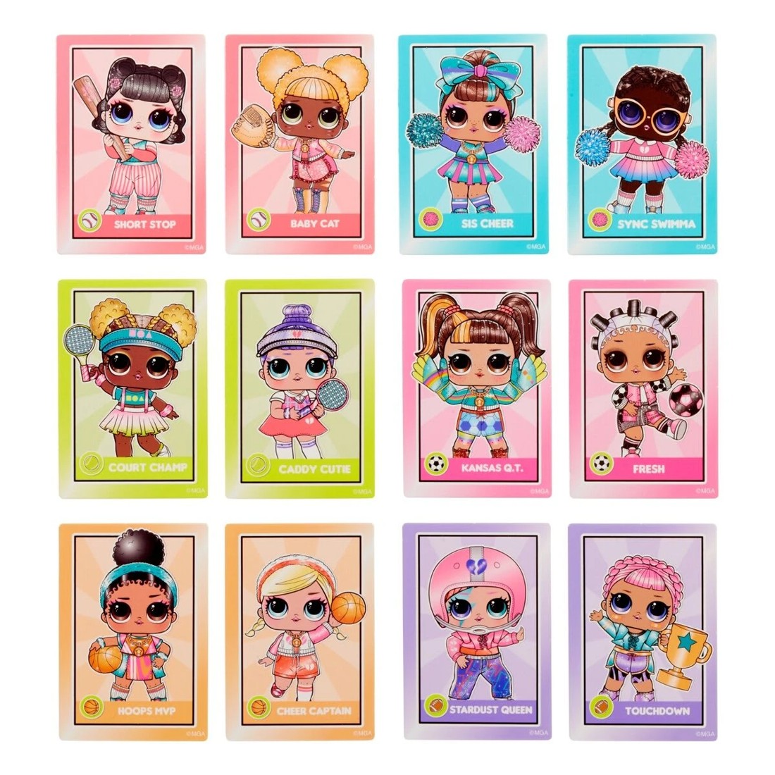 3 L.O.L. Surprise! All Star Sports Vault Tot - Assorted, 3 of 6