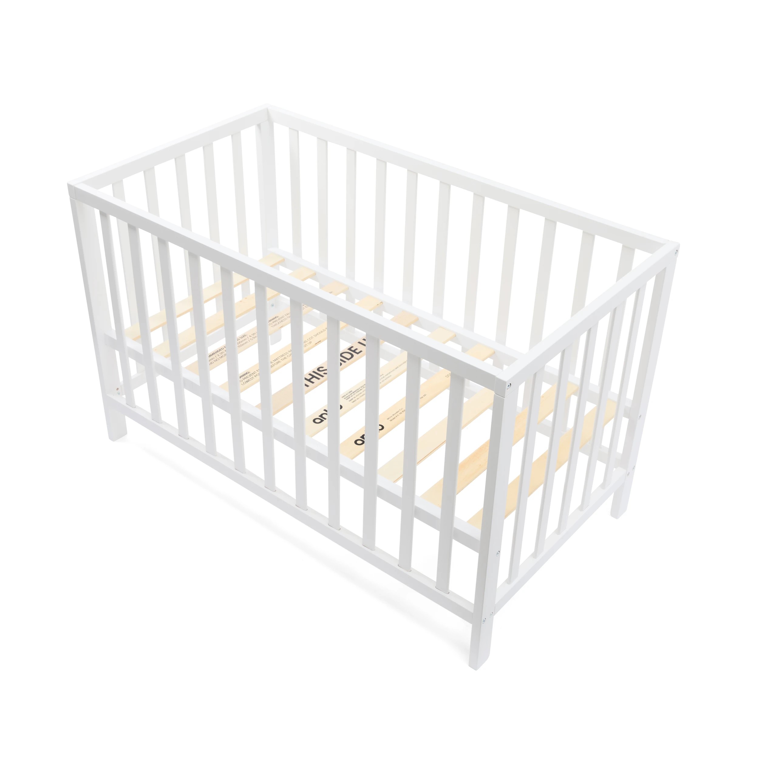 7 White Wooden Cot, 7 of 10
