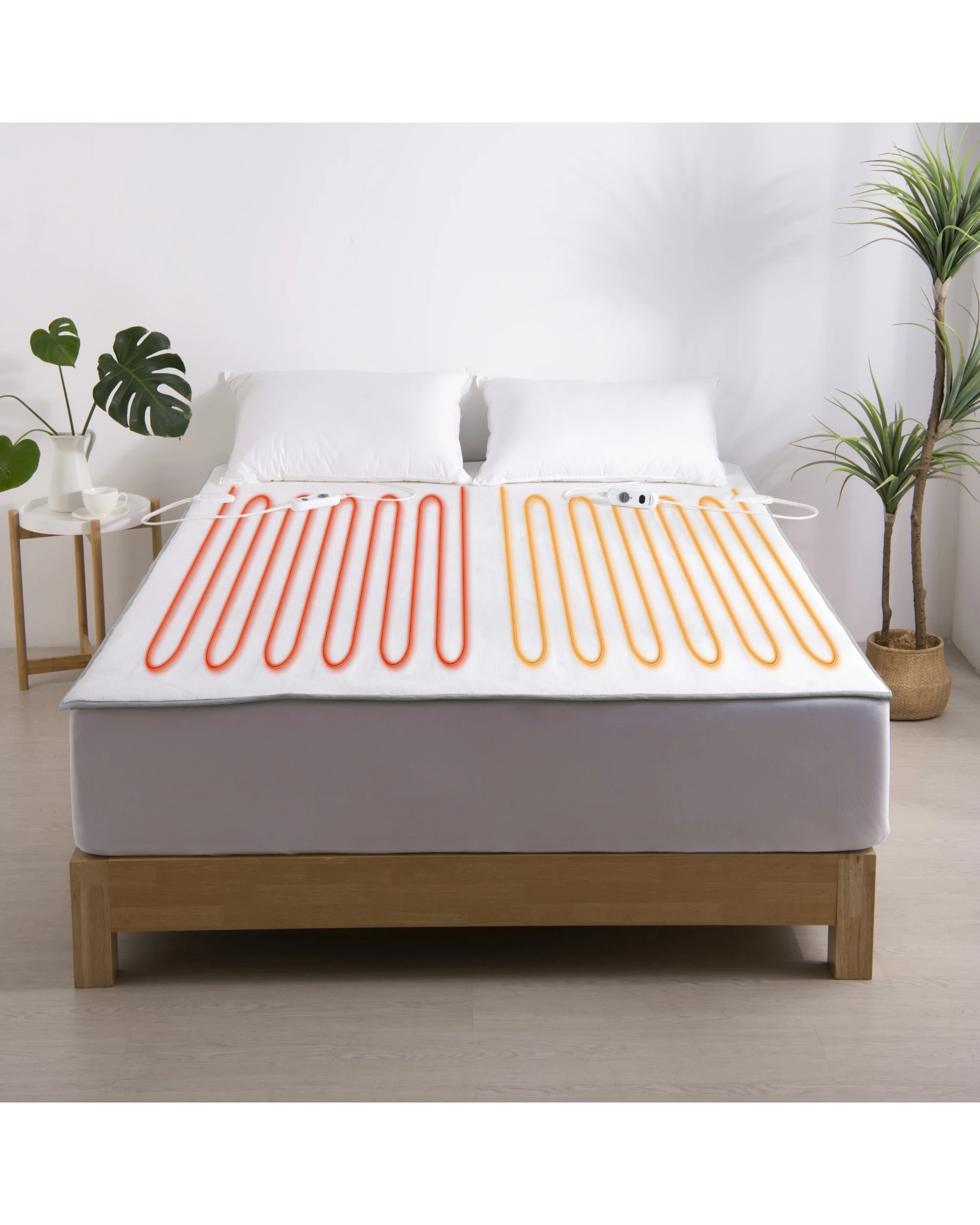 8 Dreamaker Classic Washable Fitted Electric Blanket - Single Bed - White, 8 of 8