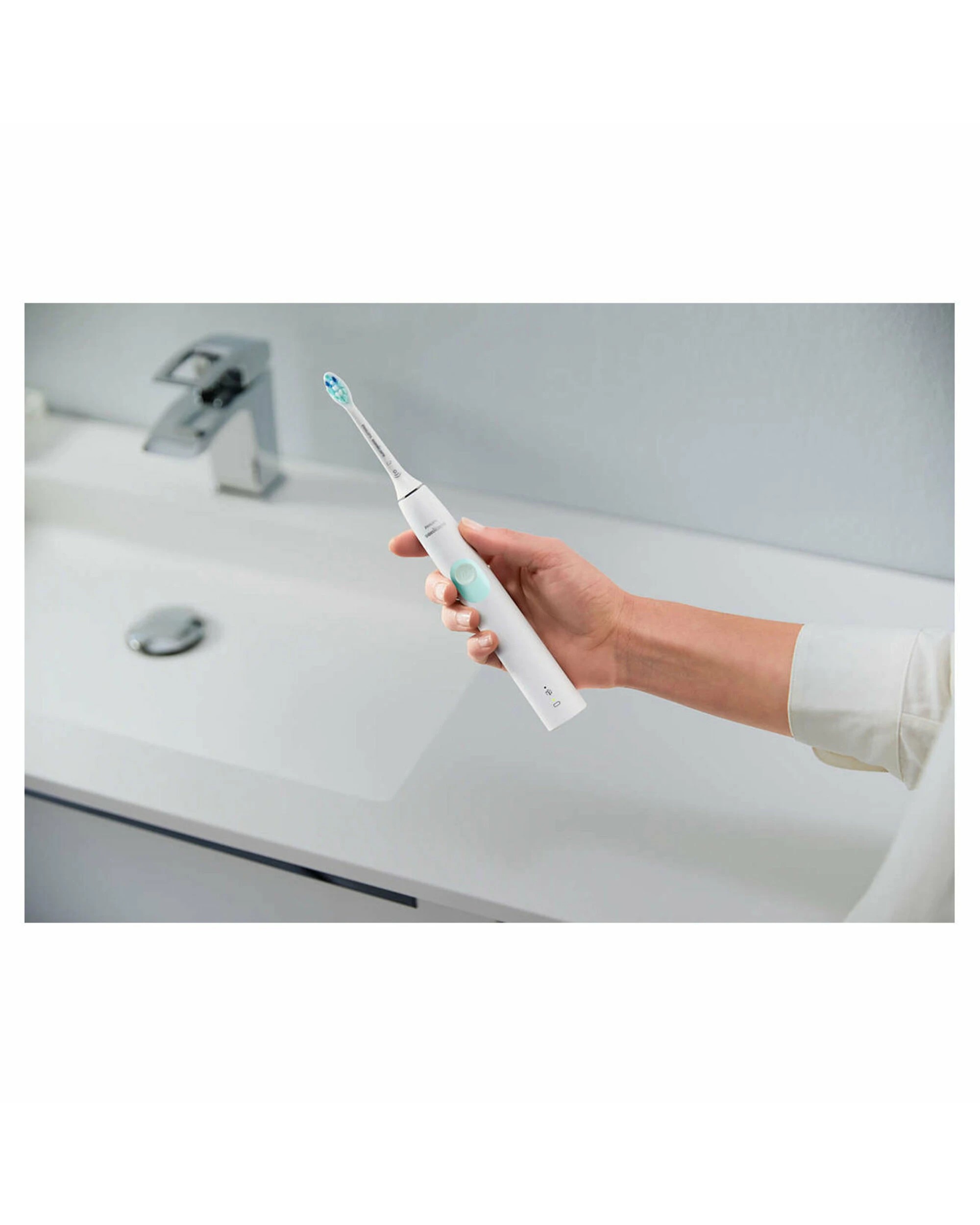 4 Philips Sonicare ProtectiveClean Plaque Defence Electric Toothbrush White Mint, 4 of 5