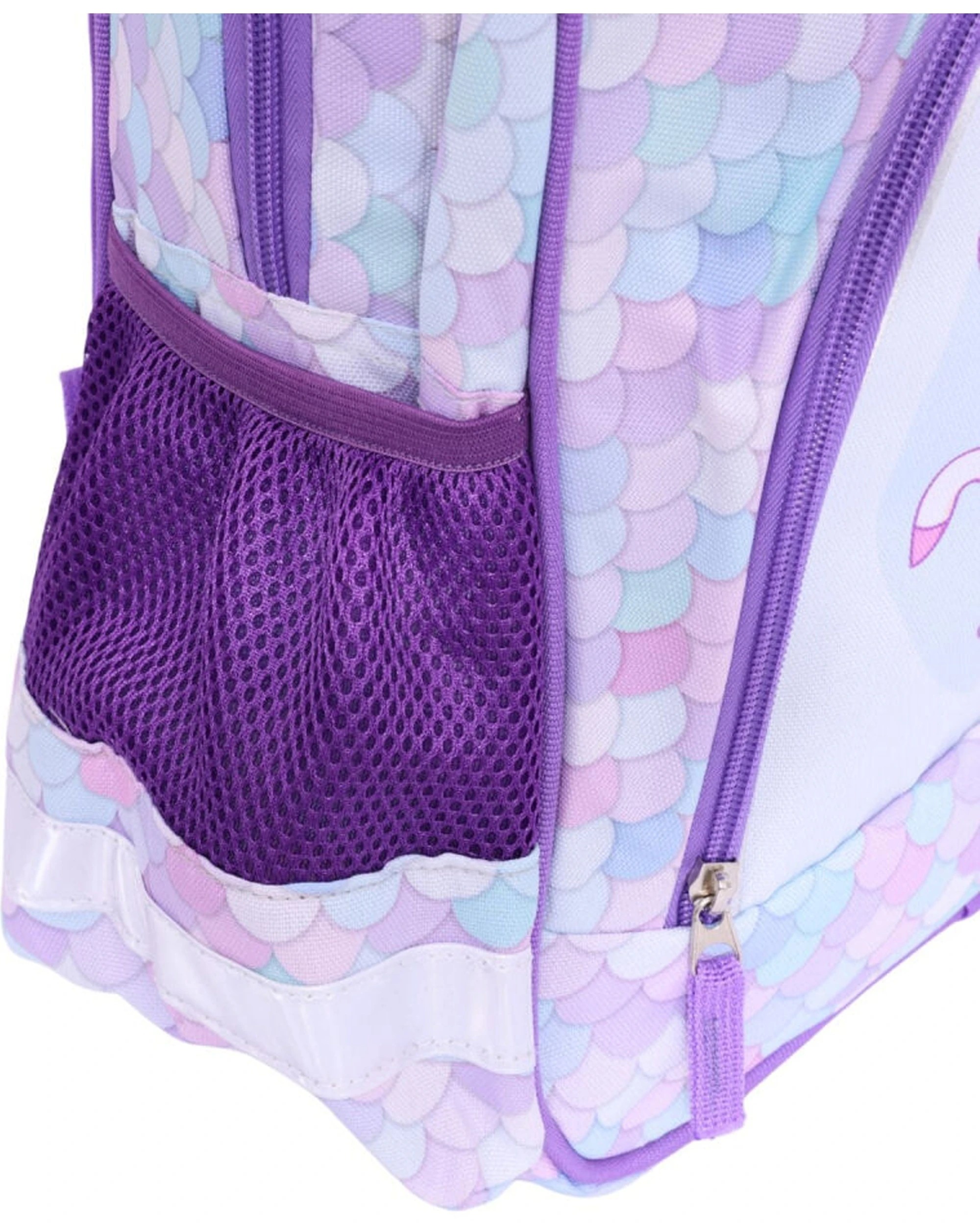 3 Splosh Out & About Mermicorn Backpack Kids Children School Bag Weatherproof Polyester 40x31cm - Purple, 3 of 6