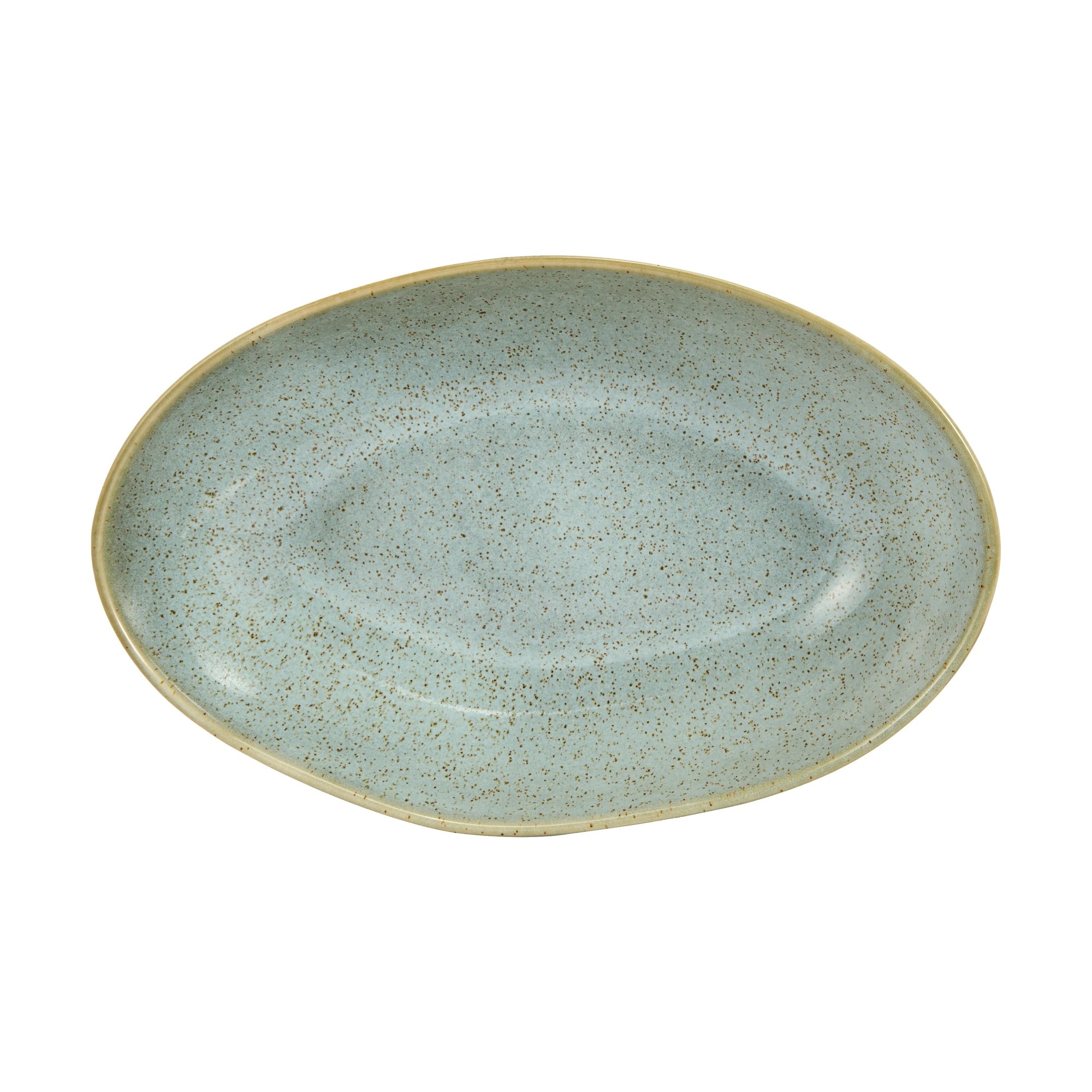 5 Green Glazed Serving Bowl, 5 of 7