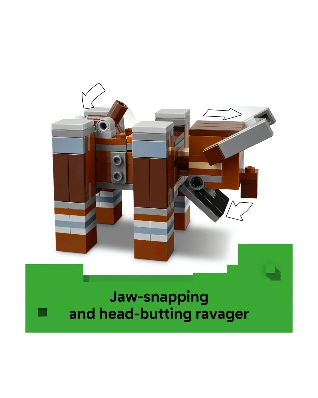 4 LEGO Minecraft The Pillager Outpost and Ravager 21278, 4 of 10