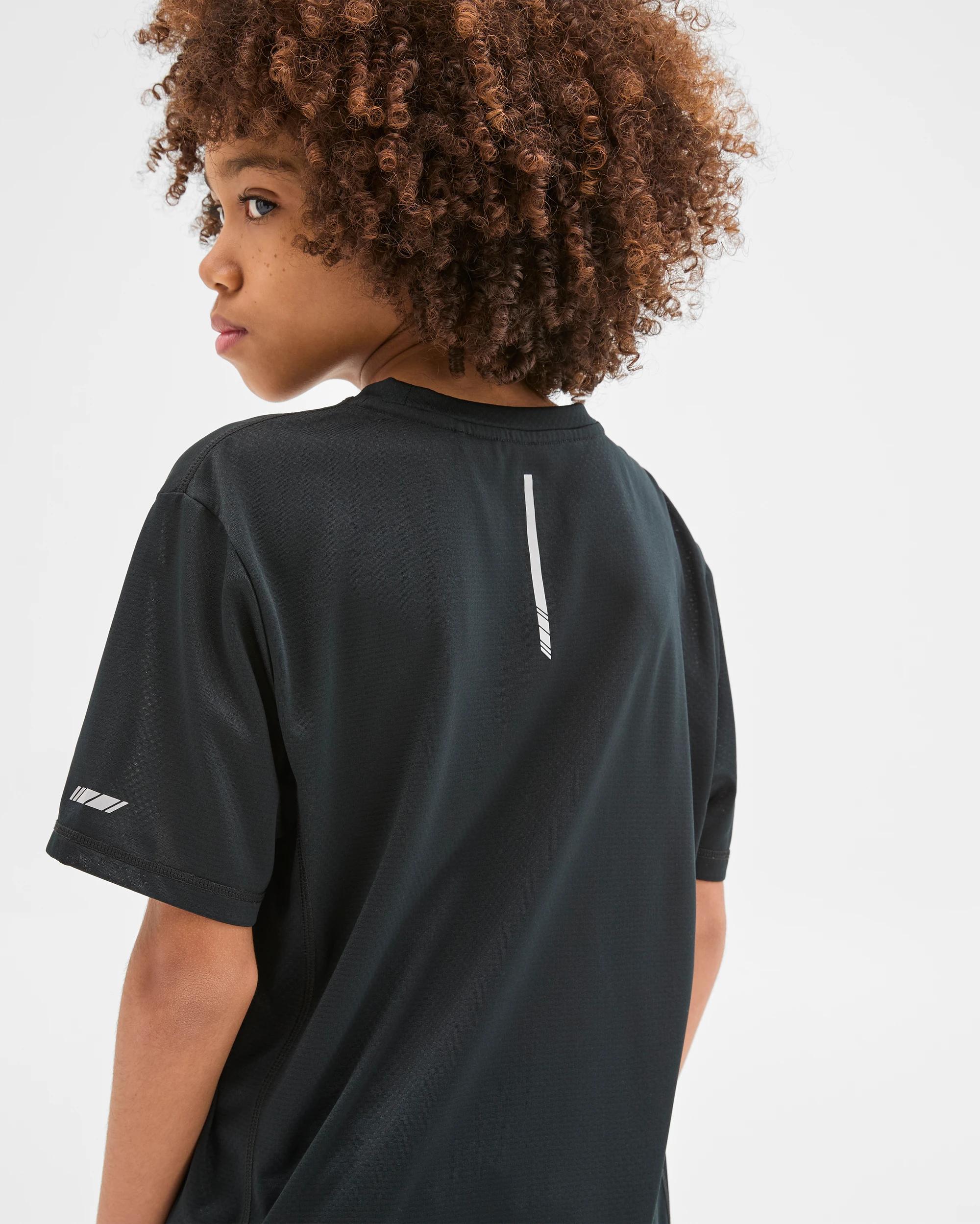 4 Target Kids Active Short Sleeve T-Shirt BLACK, 4 of 6