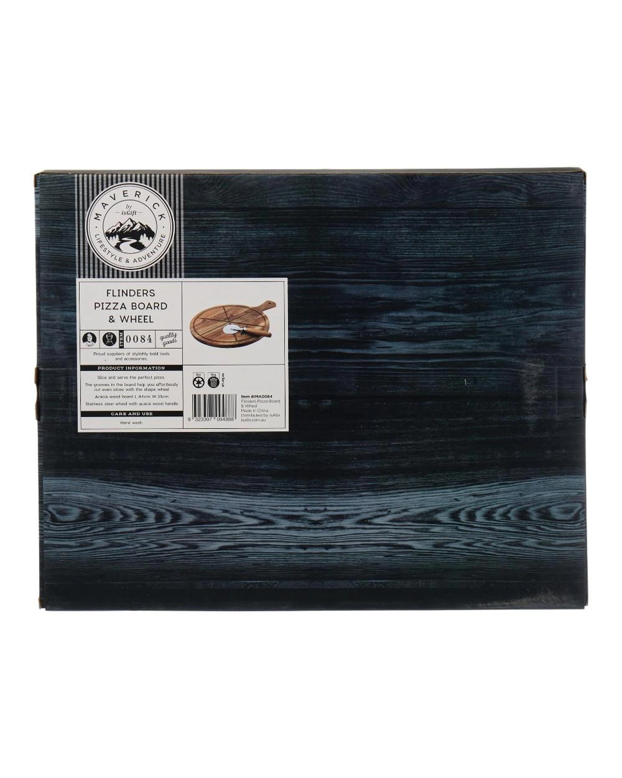 5 Maverick Flinders Pizza Board 44 x 33 x 1.5cm Wheel 2 Piece, 5 of 5