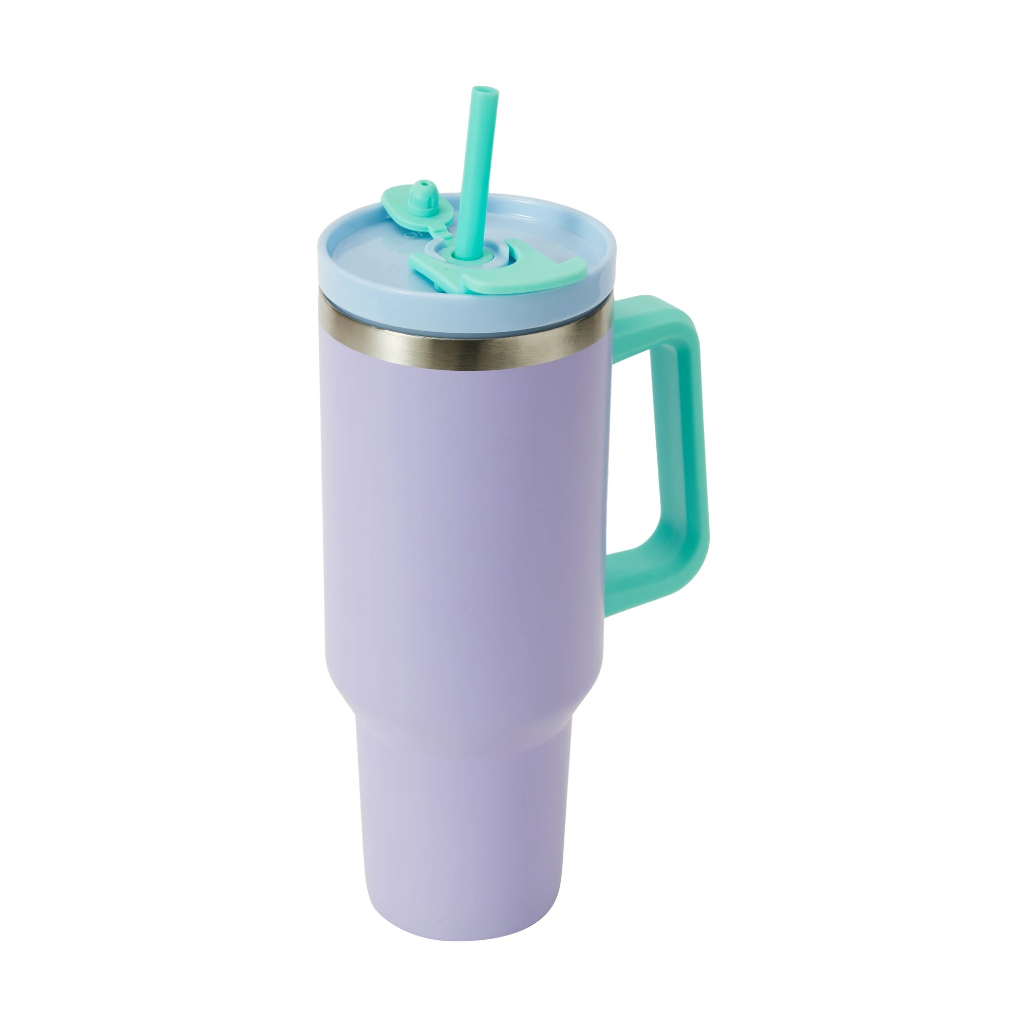 1 1.18L Lilac Jumbo Tumbler with Handle, 1 of 10