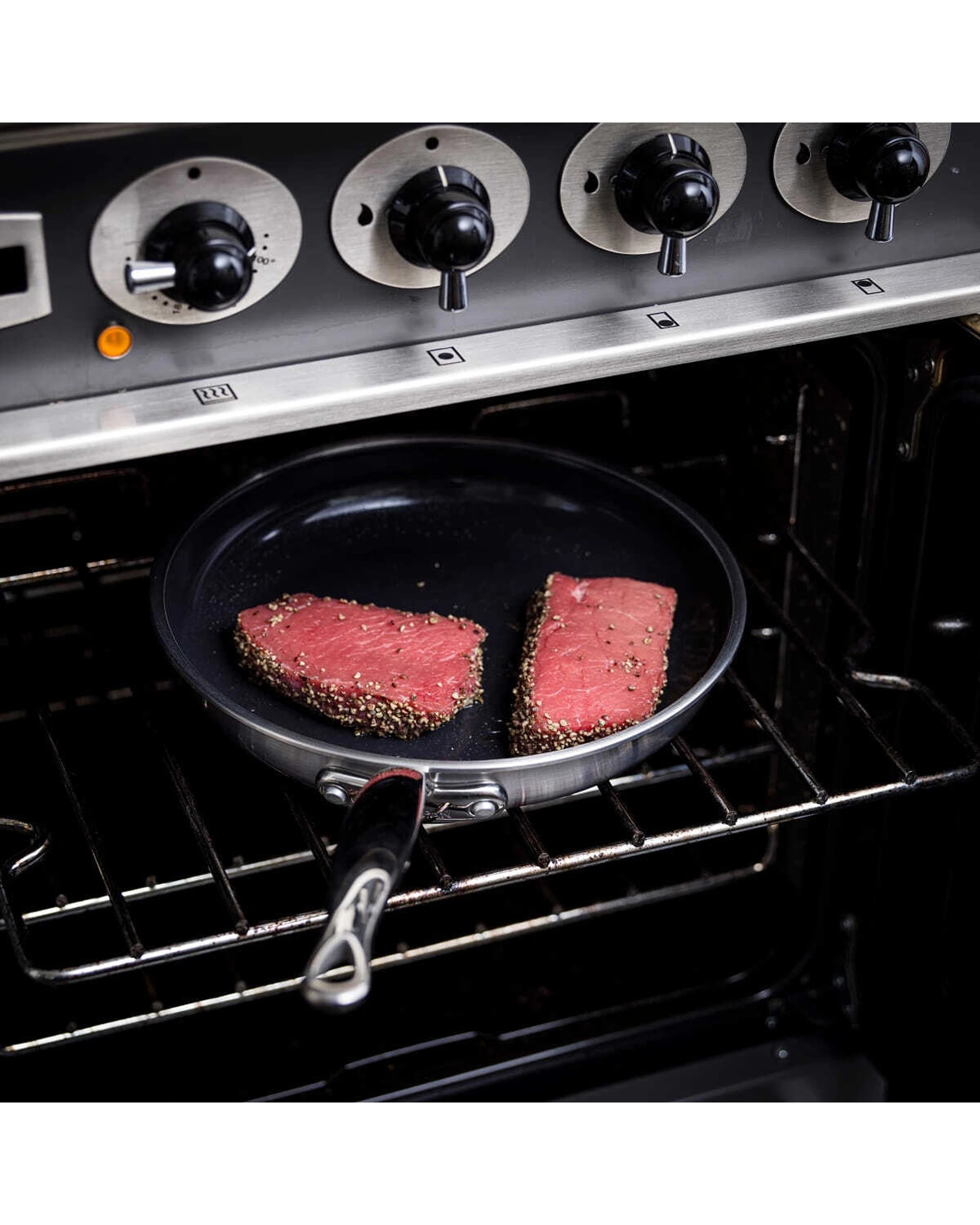 4 Greenpan Premiere Stainless Steel Open Frypan Home Kitchen Cookware 20cm - Silver, 4 of 7