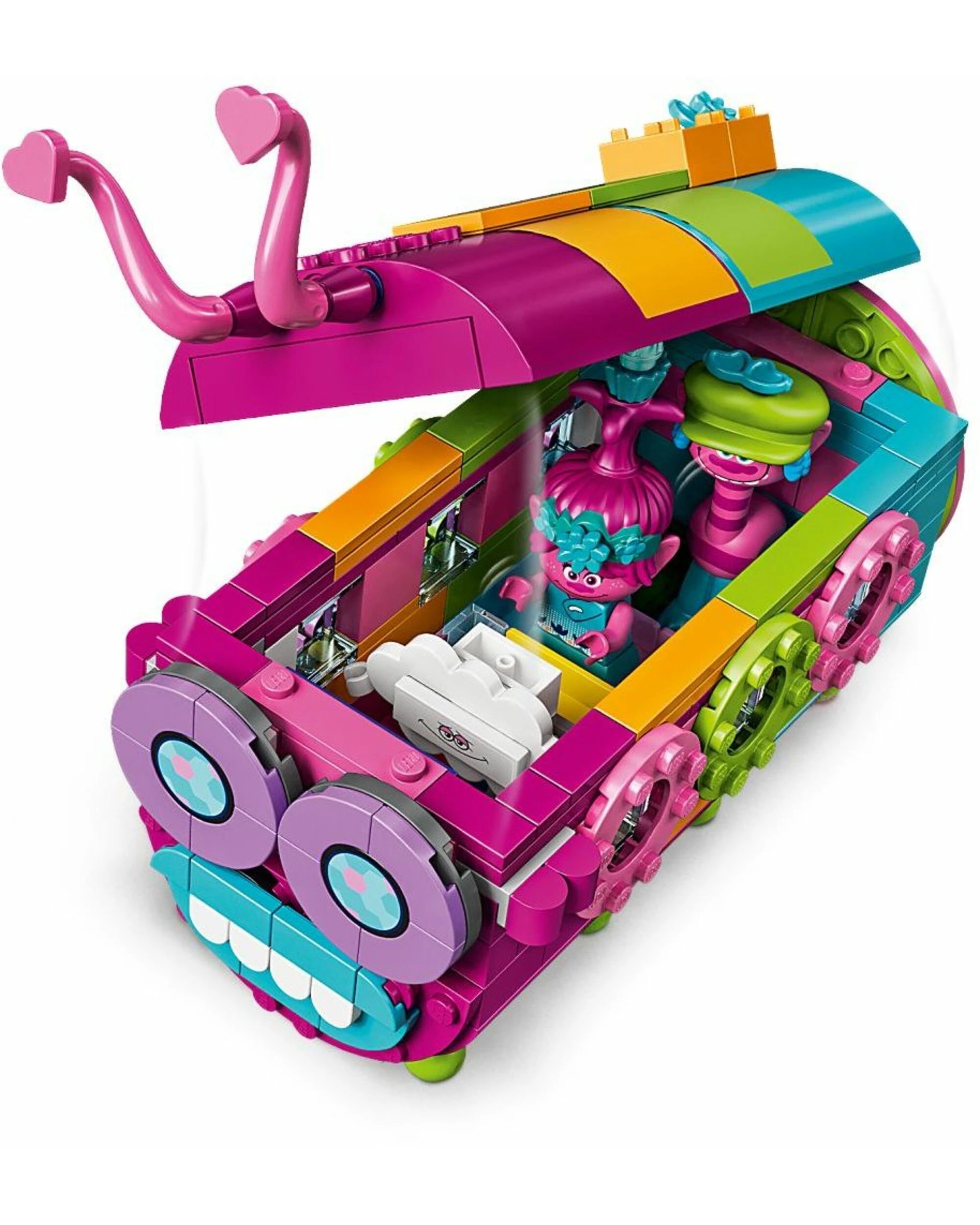 4 LEGO 41256 Trolls World Tour Rainbow Caterbus Building Set, 4 of 5