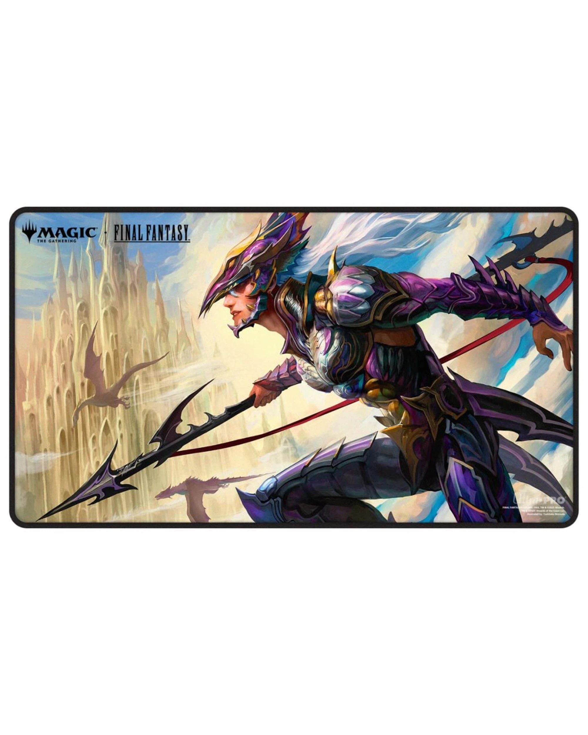 1 ULTRA PRO Magic the Gathering Final Fantasy Kain Traitorous Dragoon Black Stitched Playmat - Multi, 1 of 1