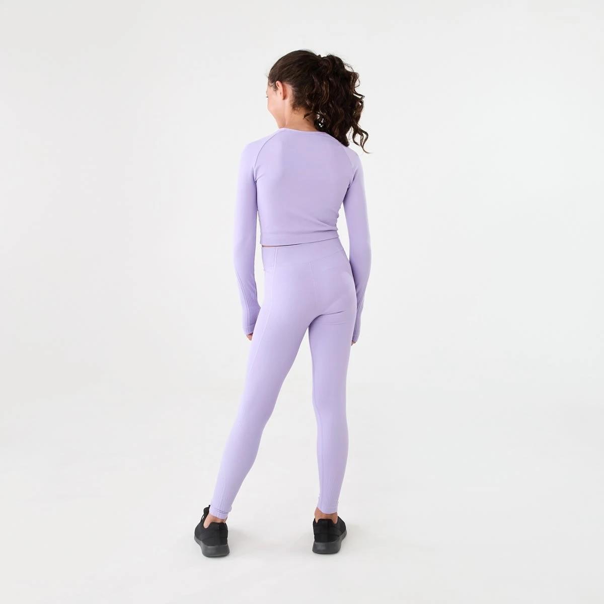 7 Active Long Sleeve Seamfree Top Ptl Purple, 7 of 9