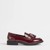 BURGUNDY CRINKLE PATENT