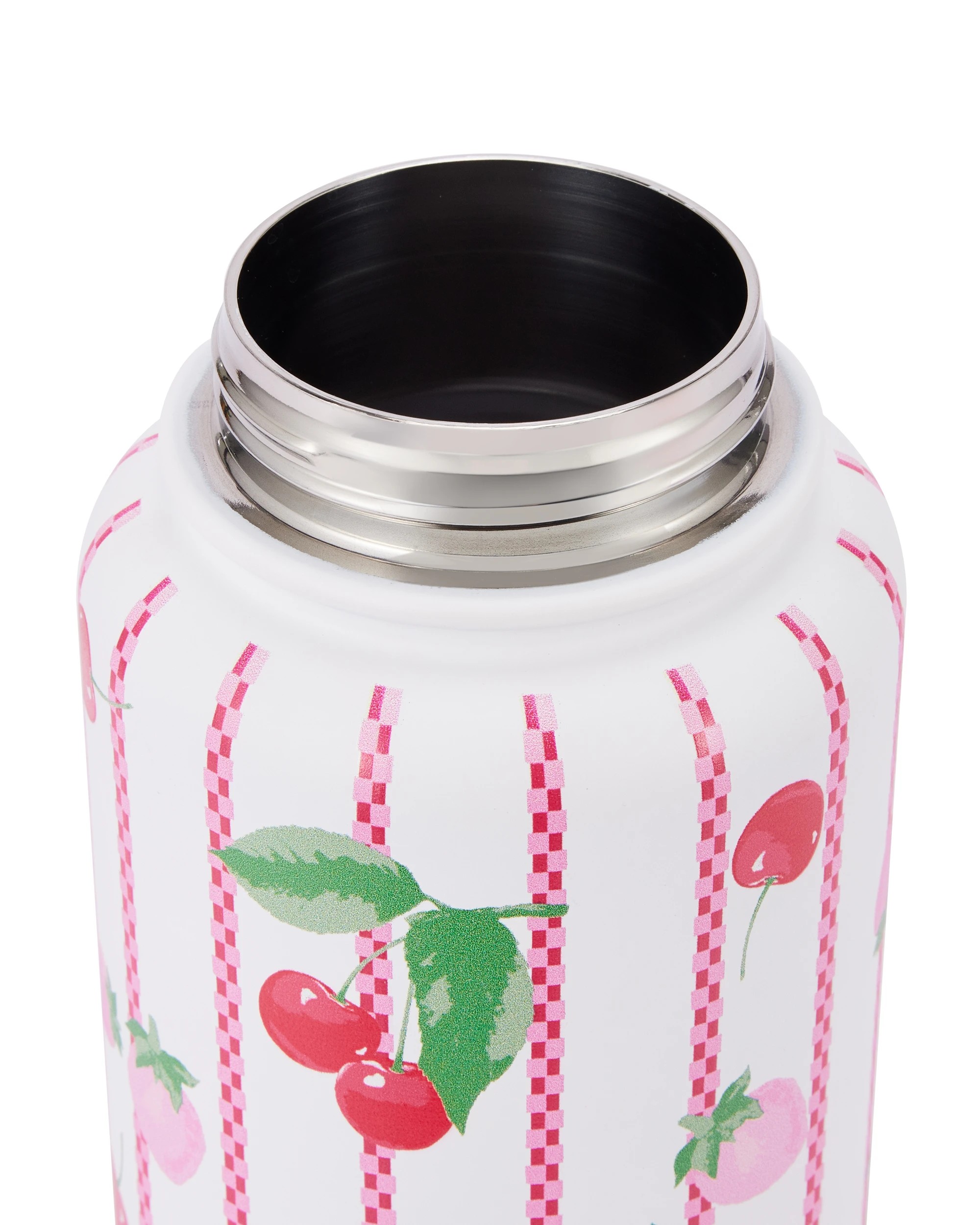 6 960ml Fruit Double Wall Insulated Cylinder Drink Bottle, 6 of 7