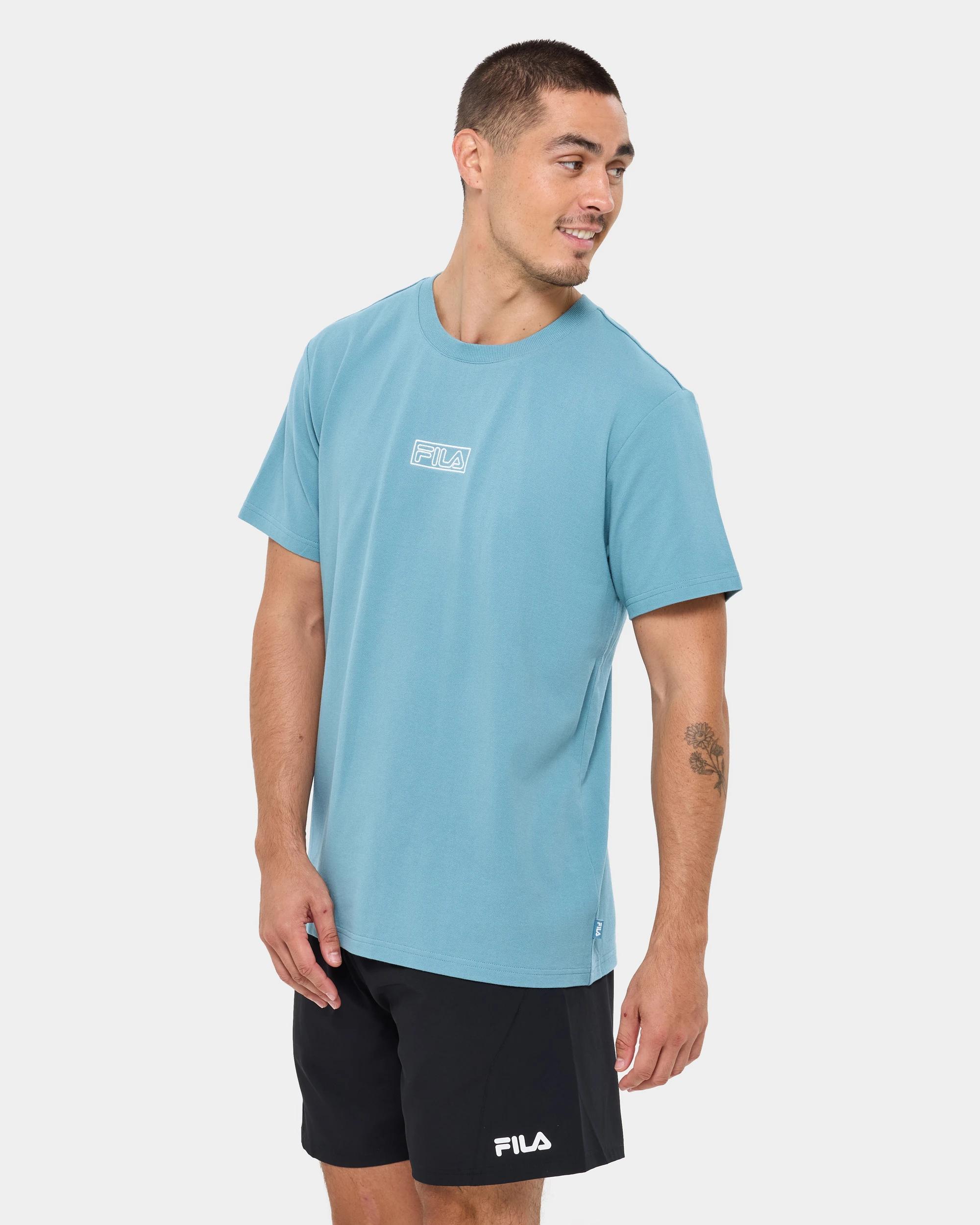 3 Fila Emilio Pique T-Shirt SMOKE BLUE, 3 of 6