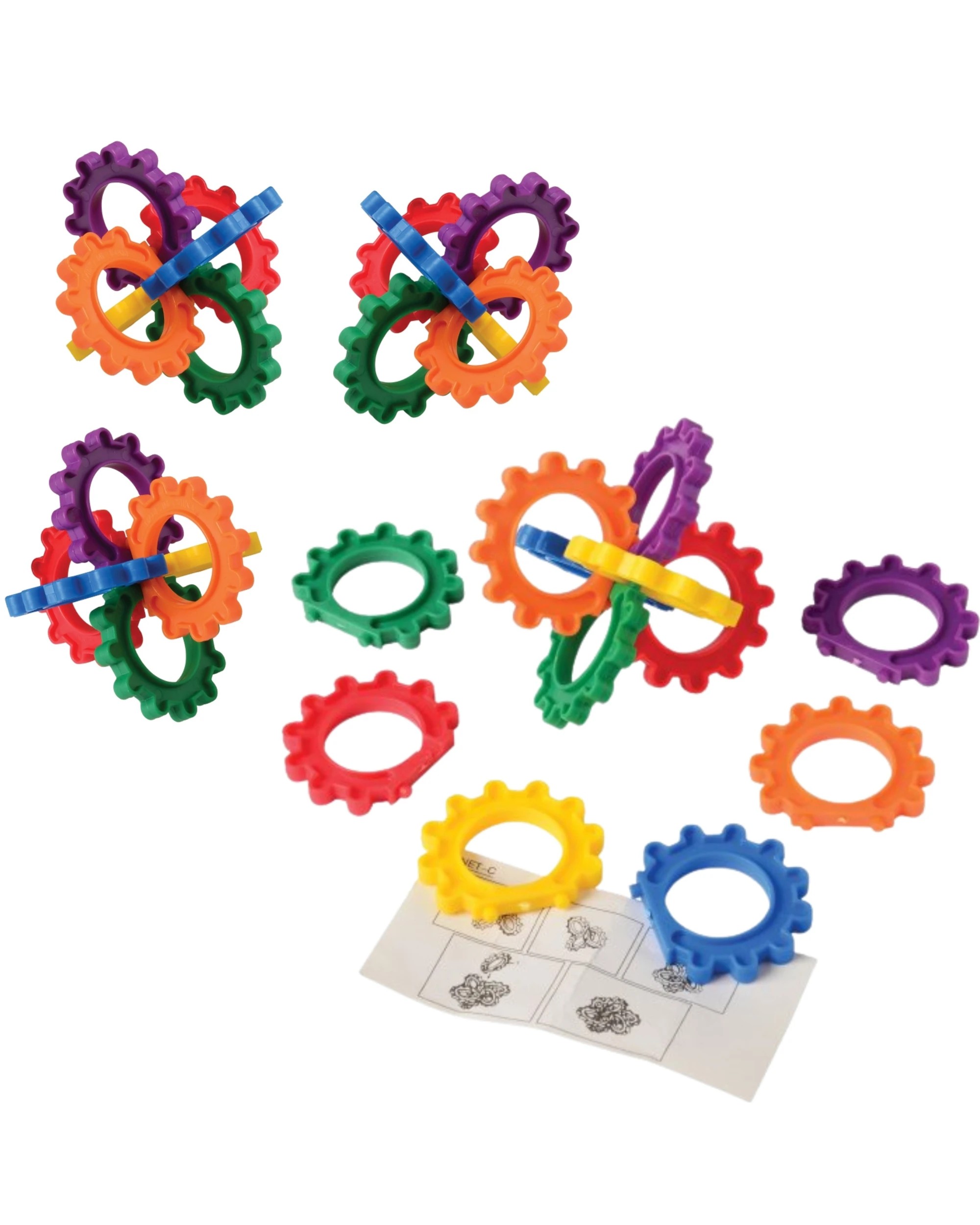 5 Partyrama 3D Coloured Geometric Puzzle Toys Pack of 12 - Assorted, 5 of 5