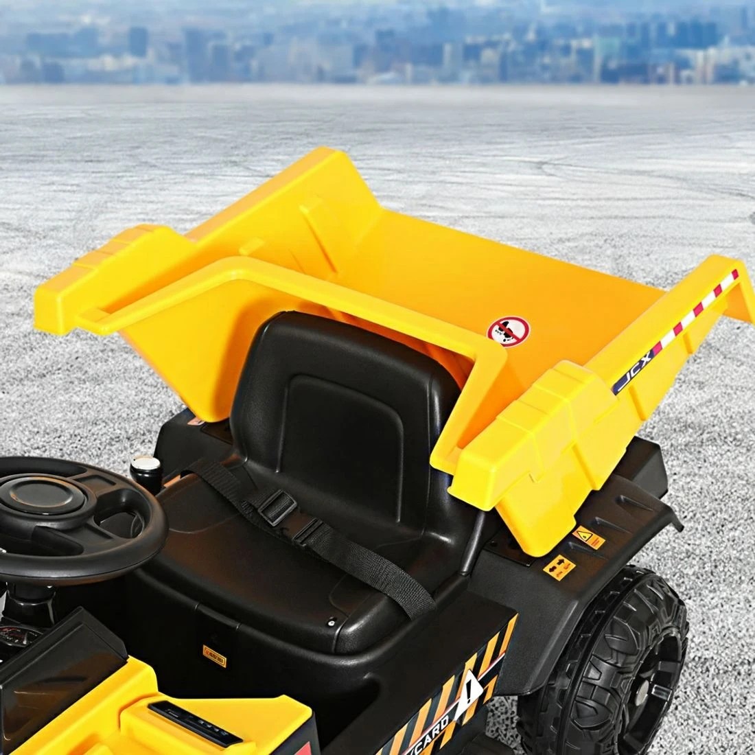 5 Rigo Kids Electric Ride On Car Dumptruck Loader Toy Cars 12V - Yellow, 5 of 5