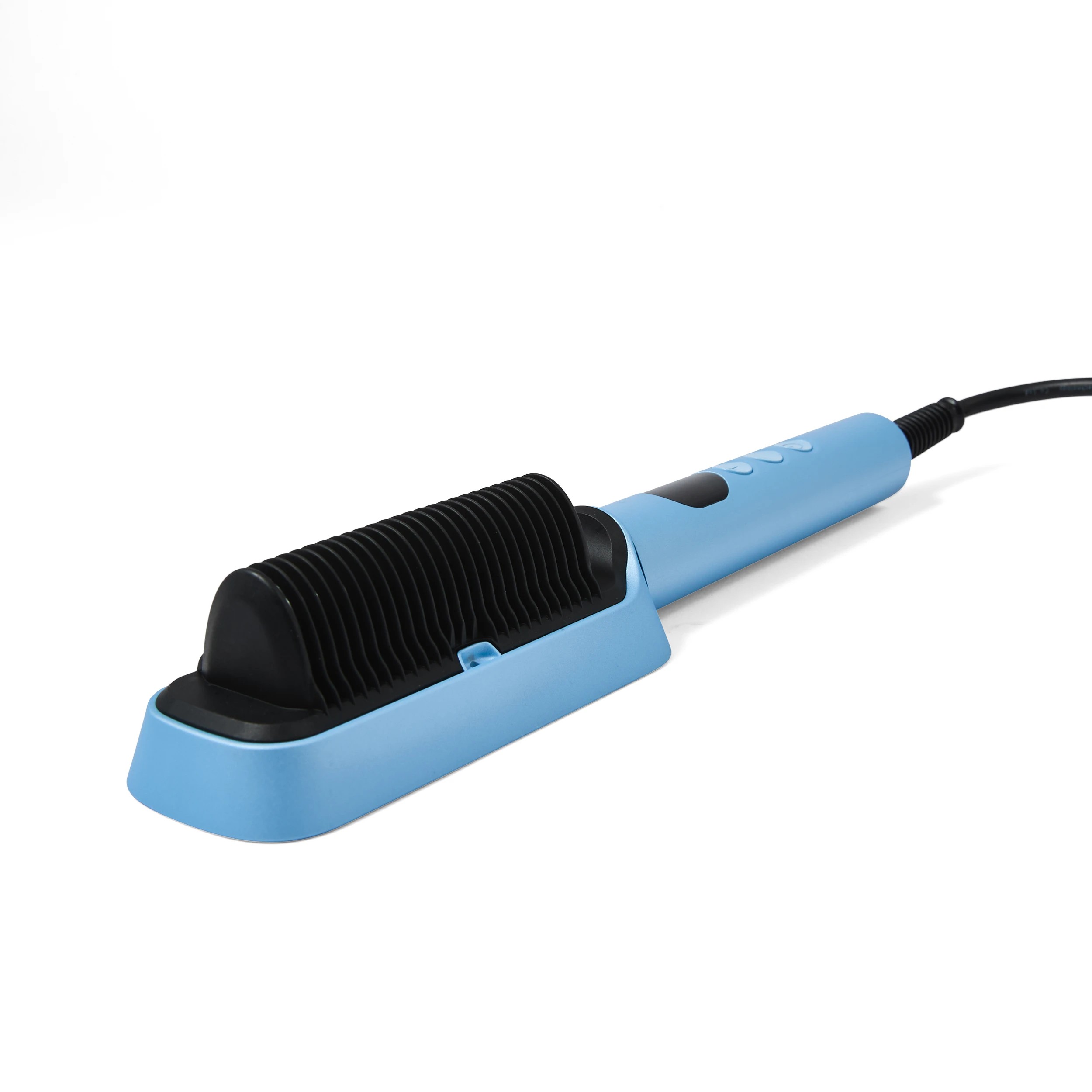 3 Straightening Comb - Blue, 3 of 8