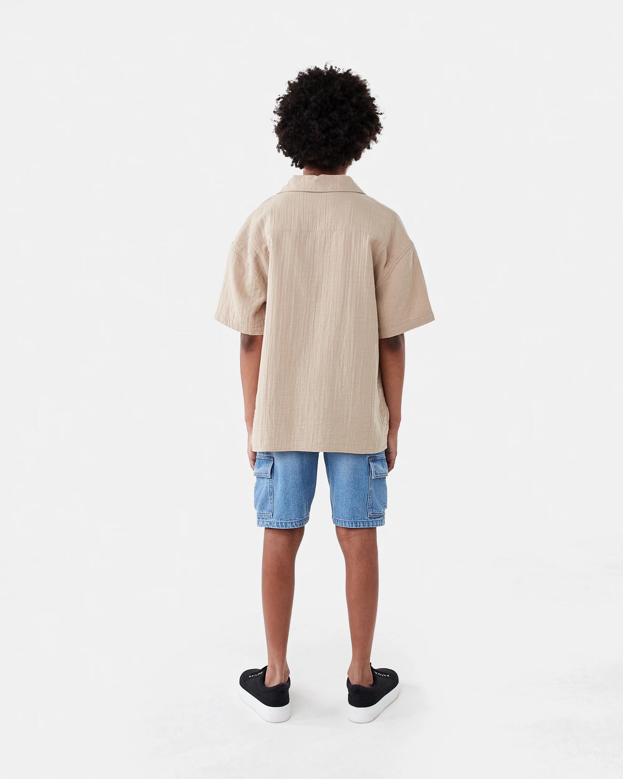 7 Short Sleeve Double Cloth Shirt Bge Savnh, 7 of 7