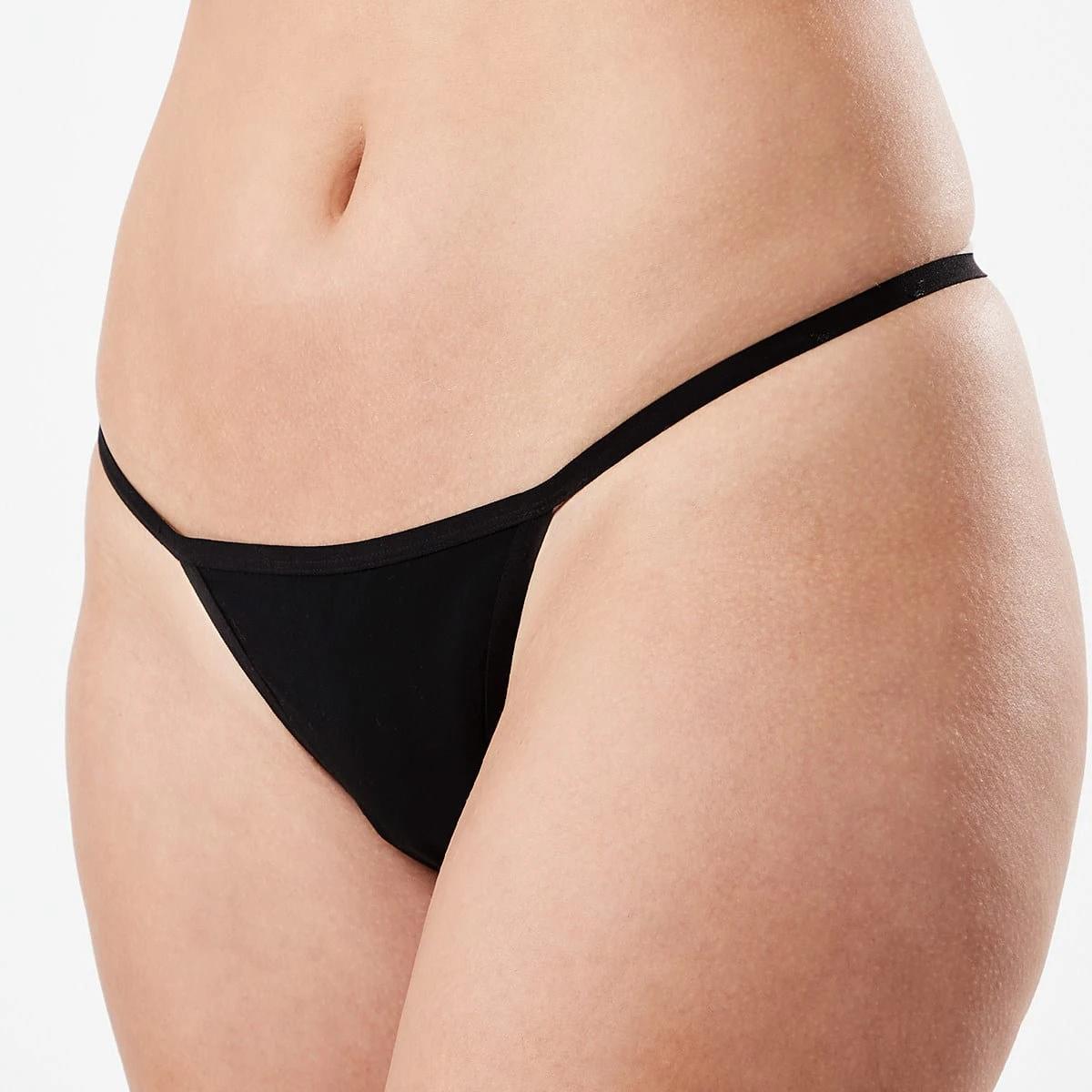 7 3 Pack Frida G-string Briefs Tanblk Mix, 7 of 8