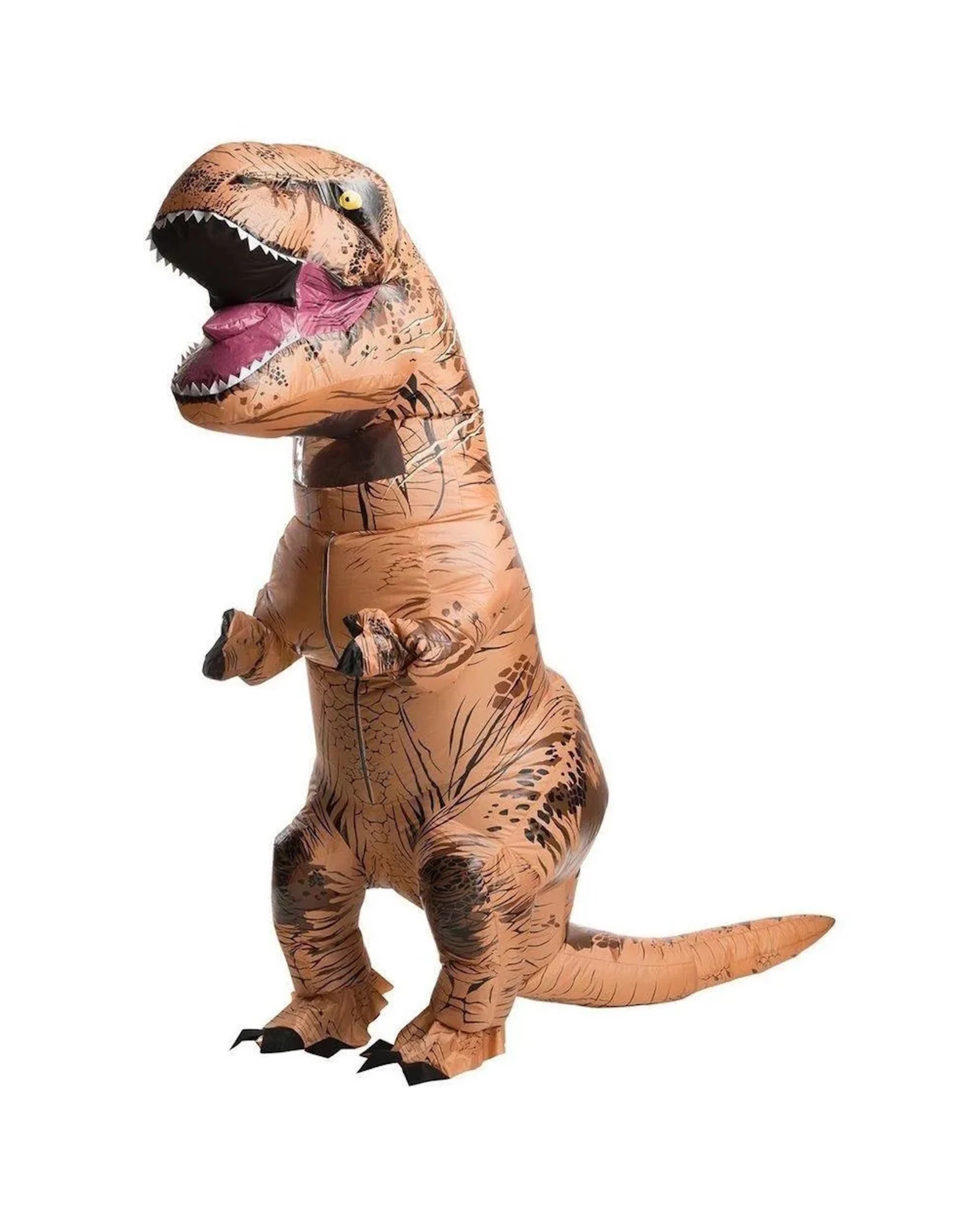 1 Jurassic World Jurassic World T-Rex Inflatable Dinosaur Adult Costume - One Size, 1 of 4