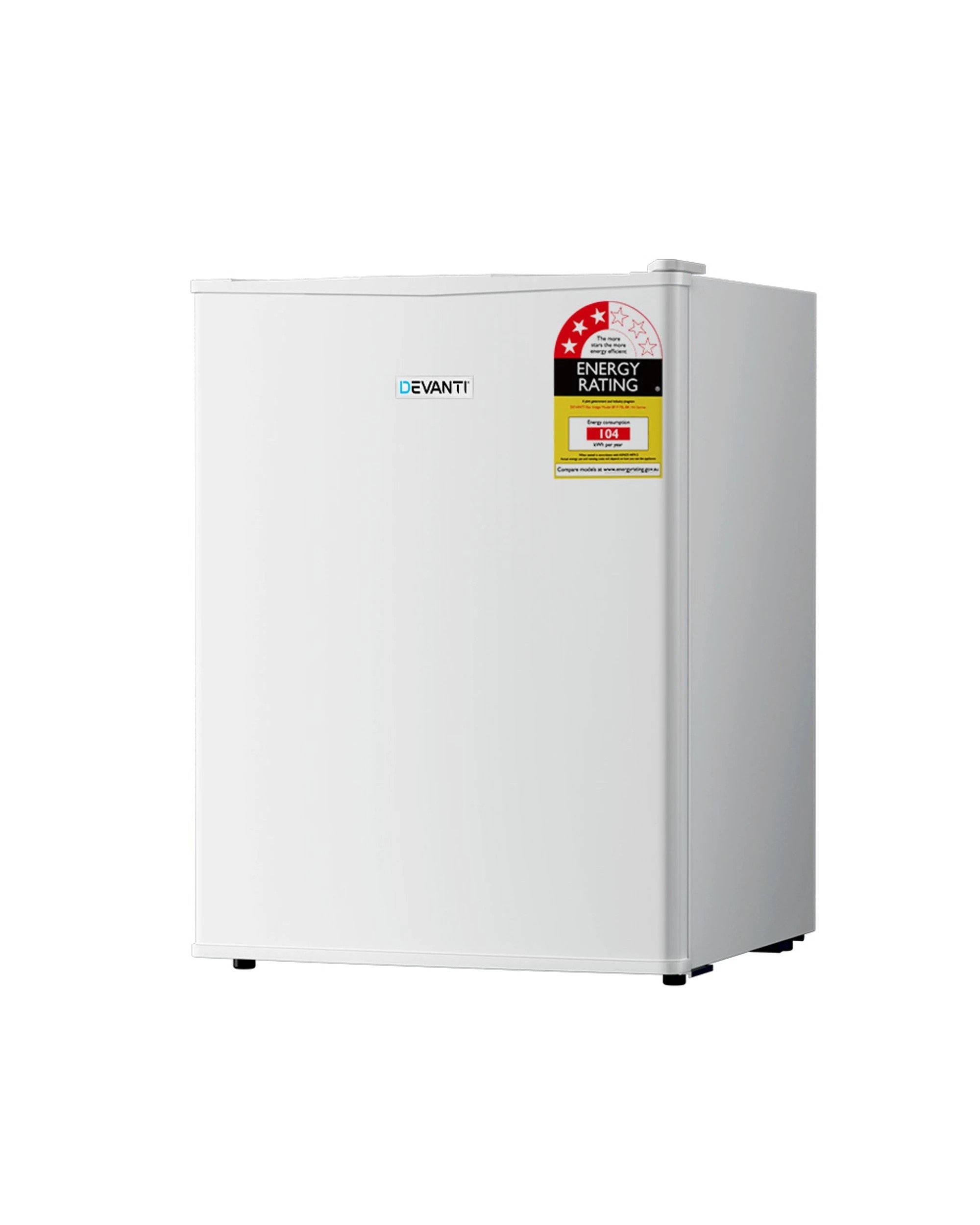 1 Devanti 70l Bar Fridge
 - White, 1 of 3