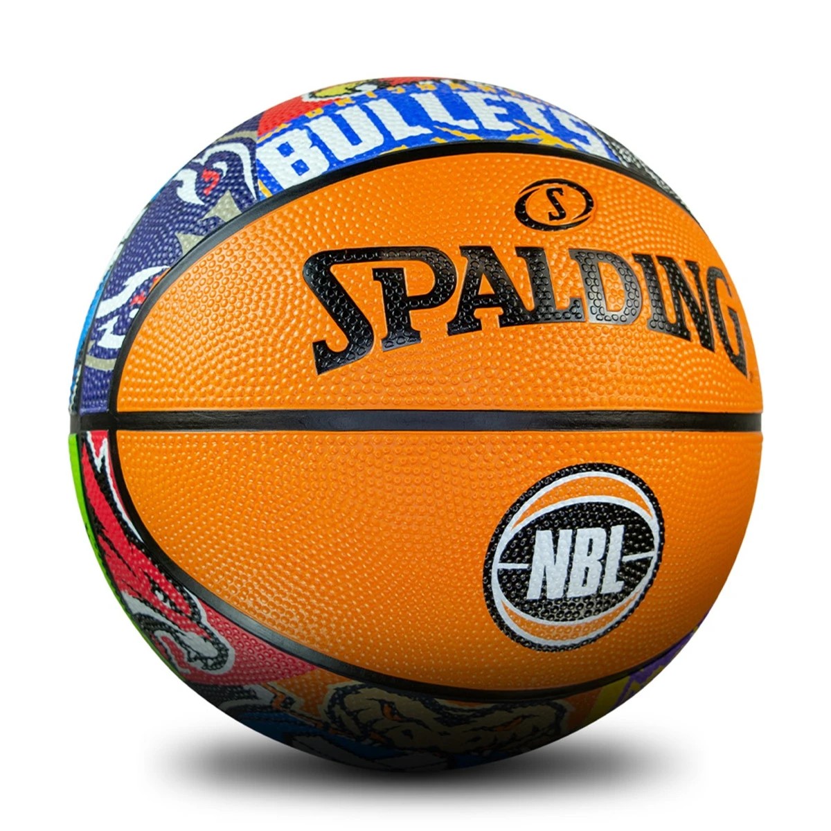 3 Spalding NBL All Team Basketball - Assorted, Size 6, 3 of 7
