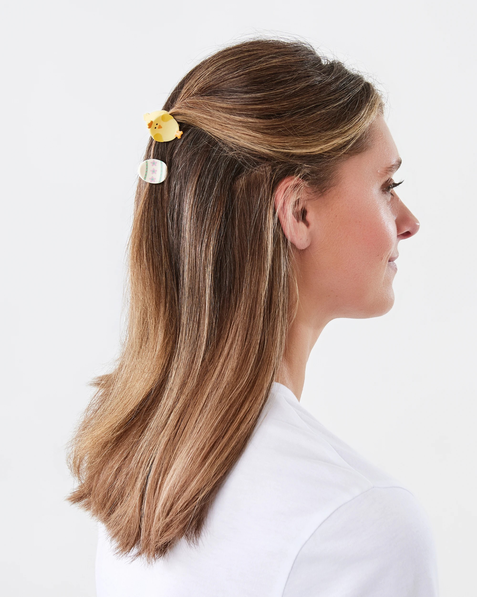 2 4 Pack Novelty Mini Easter Claw Hair Clips, 2 of 3