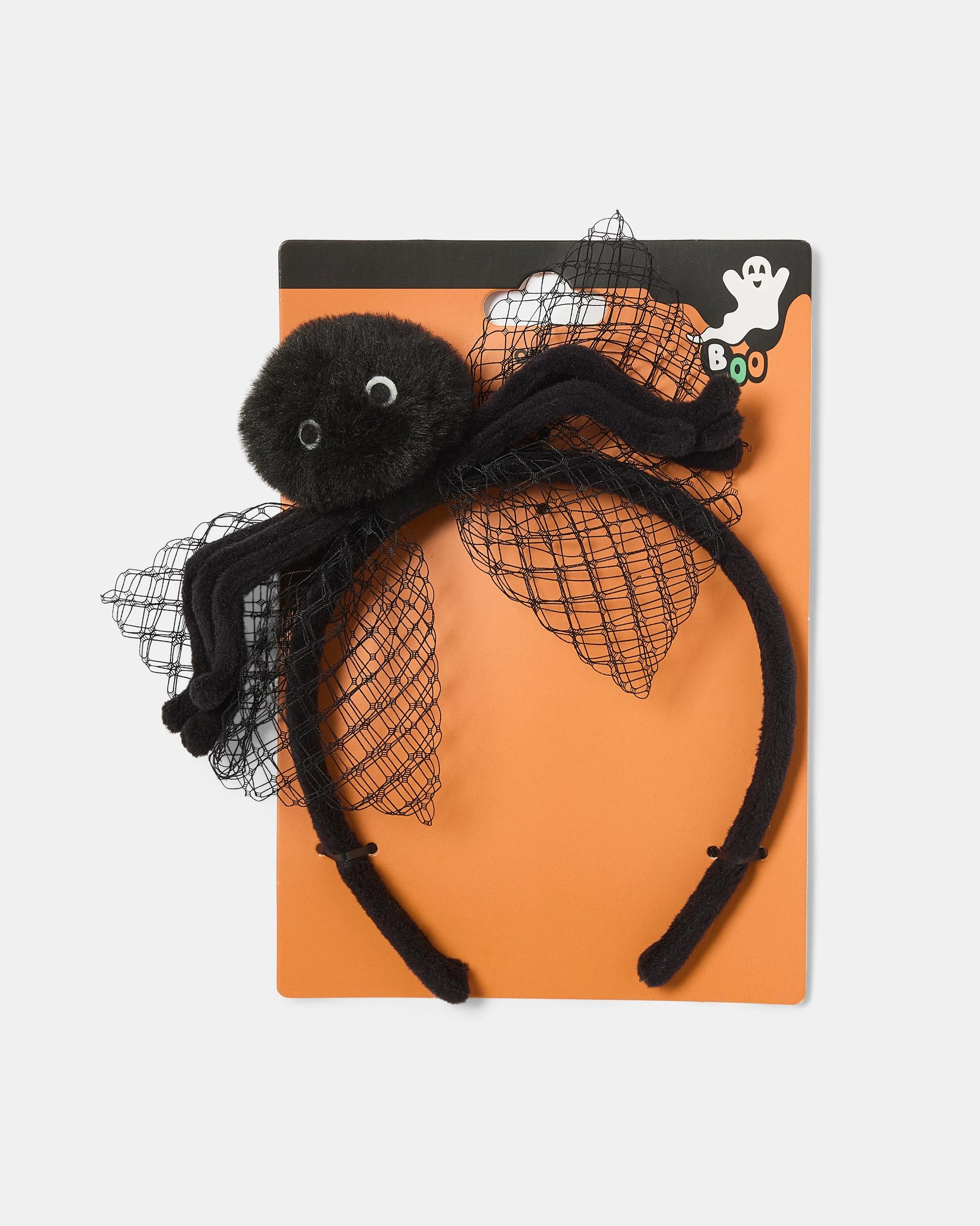 4 Halloween Spider Headband - Black BLACK, 4 of 4
