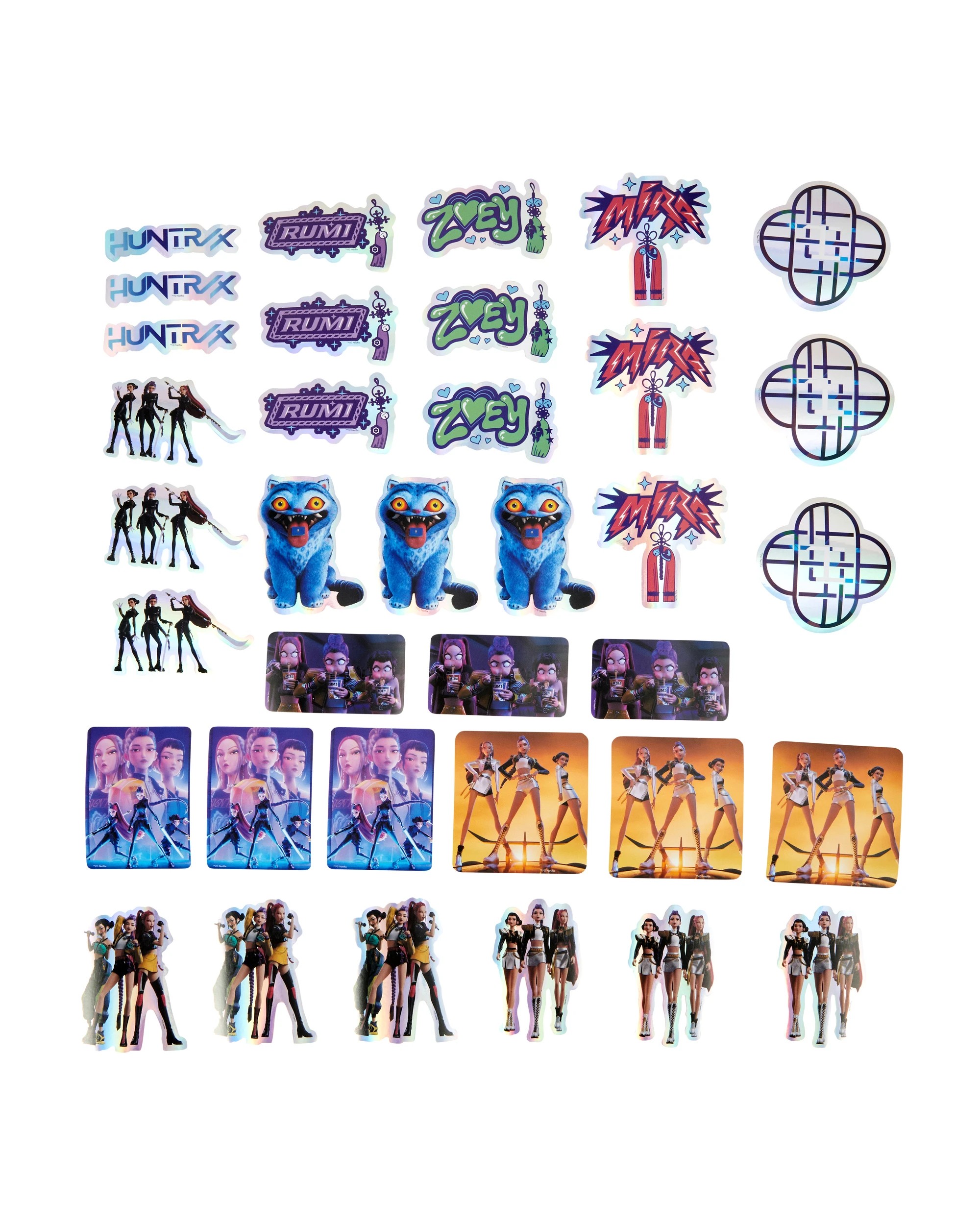 2 36 Piece KPop Demon Hunters Stickers, 2 of 3