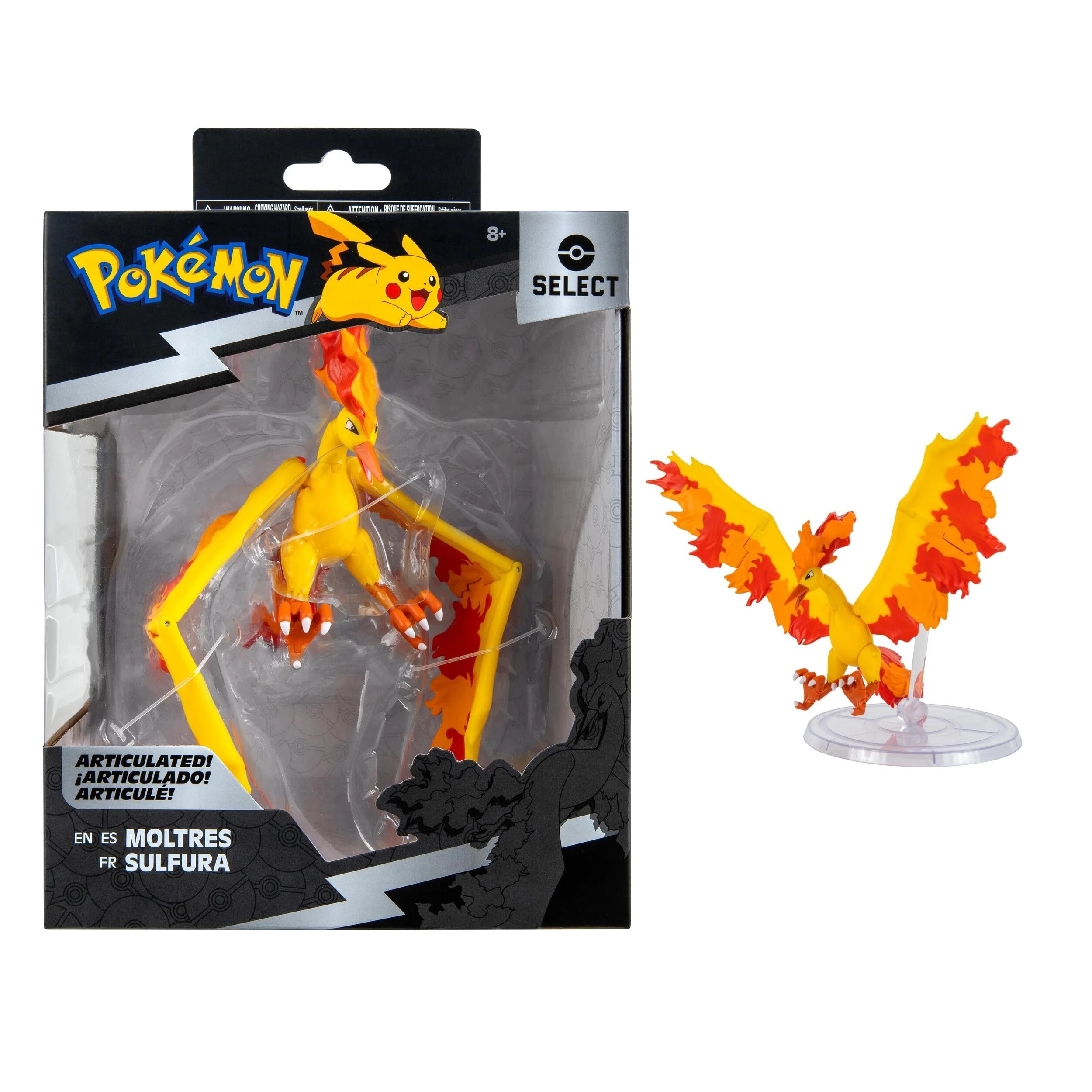 6 Pokemon Select Super Articulated 15cm Figure - Assorted, 6 of 8
