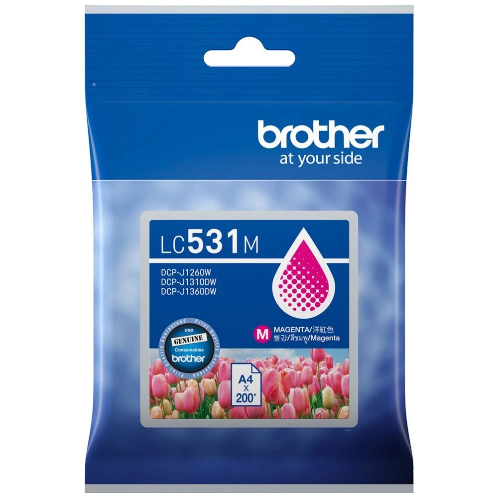 1 Brother LC531 Ink Cartridge Magenta, 1 of 1
