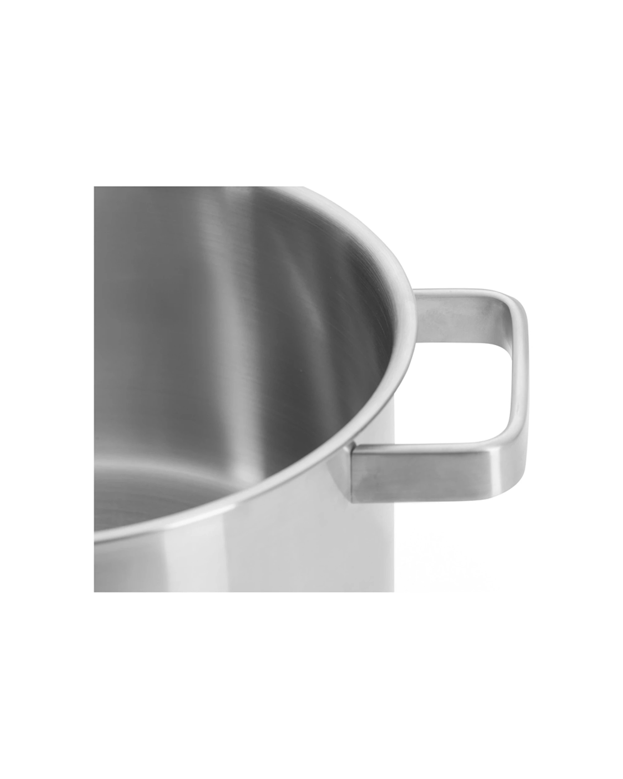 4 Woll Steel Stock Pot With Lid 24cm 7.5L Premium Stainless Steel - Silver, 4 of 6