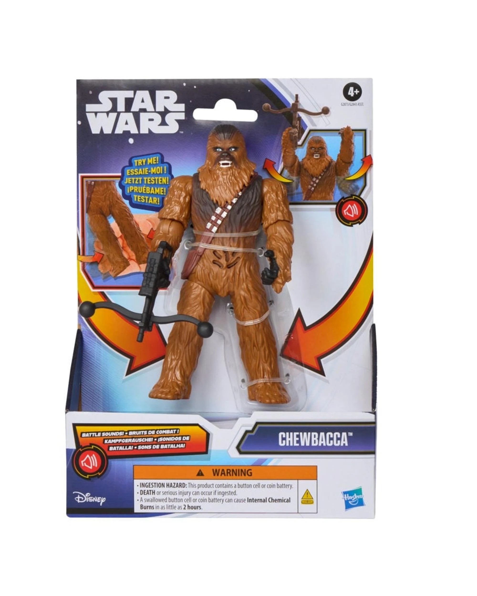 2 Star Wars Actionverse Deluxe Chewbacca Action Figure, 2 of 9
