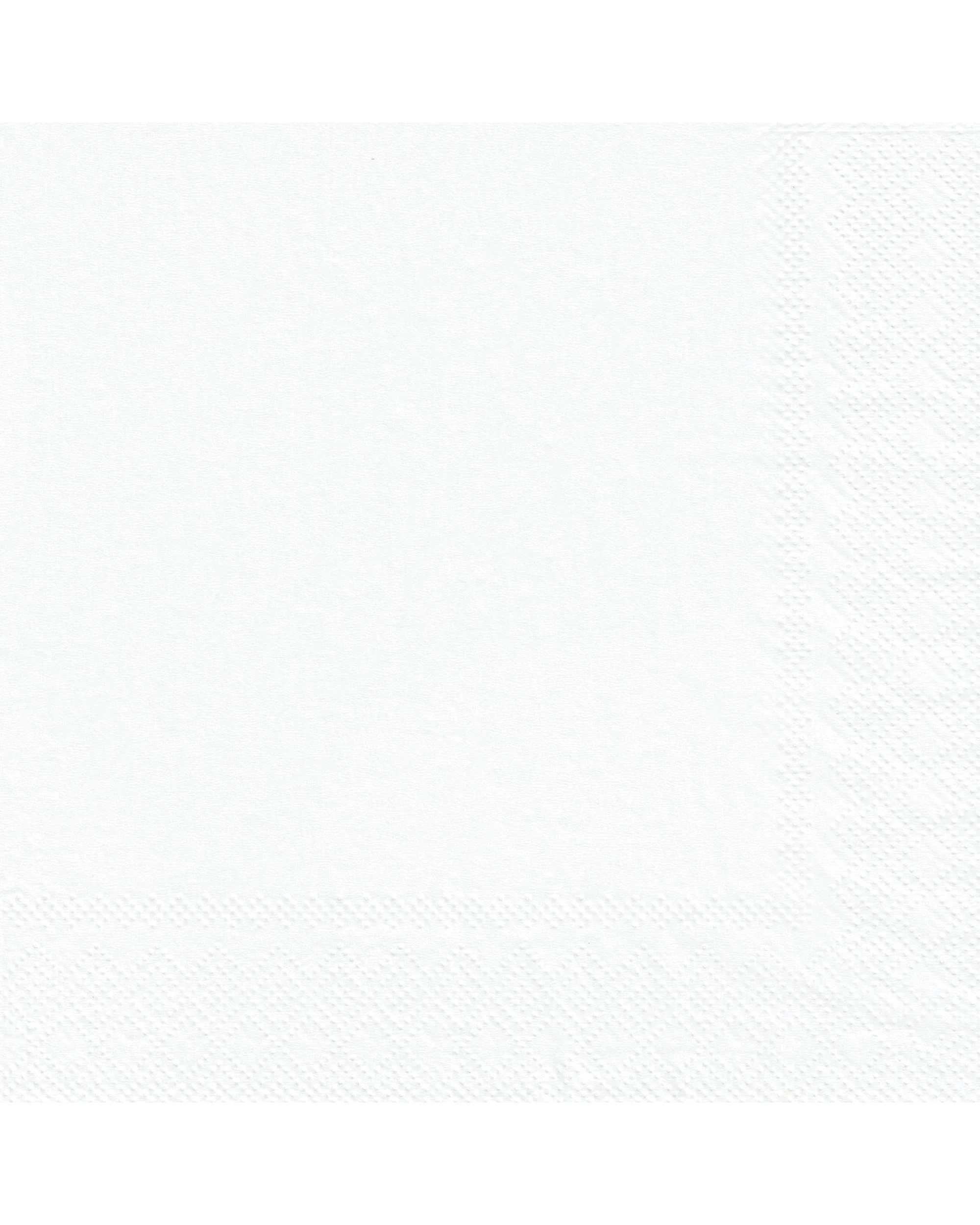 1 Meteor Bright Large Paper Napkins Serviettes Pack of 20 - White, 1 of 1