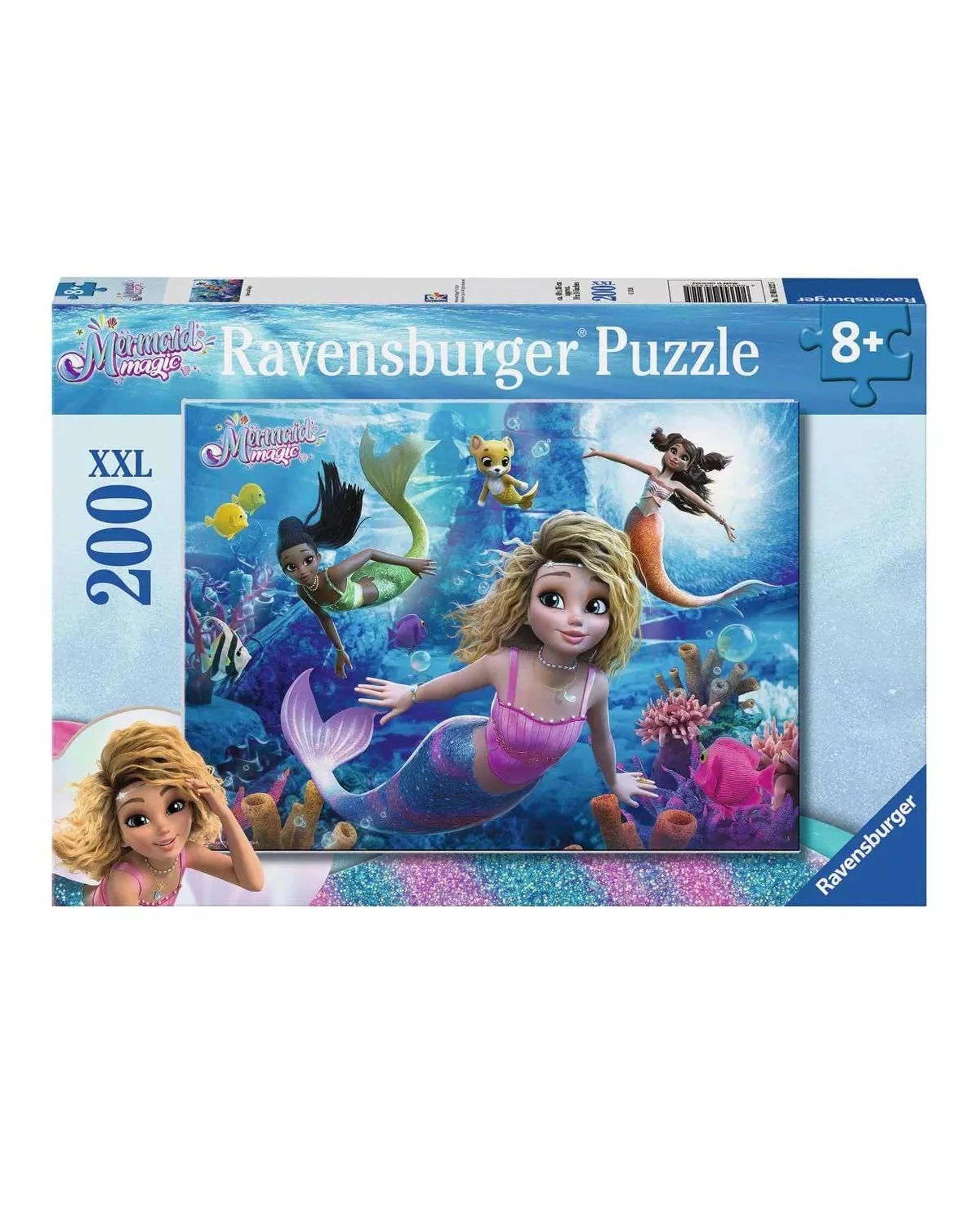 1 Ravensburger Mermaid Magic XXL 200 Piece Jigsaw Puzzle, 1 of 3