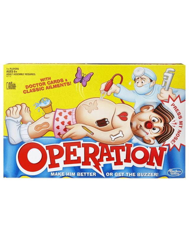 Classic Operation Electronic Board Game with C