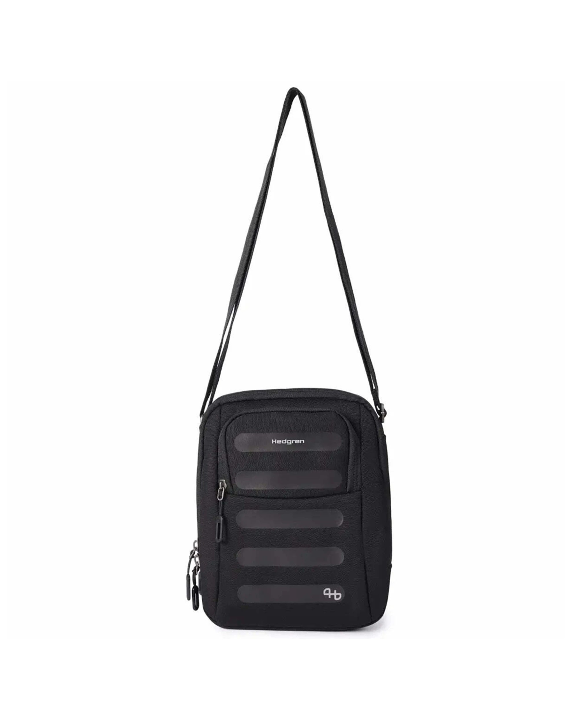 3 Hedgren RELAX Medium Vertical Crossbody Bag With RFID Pocket Recycled RPET - Black, 3 of 7