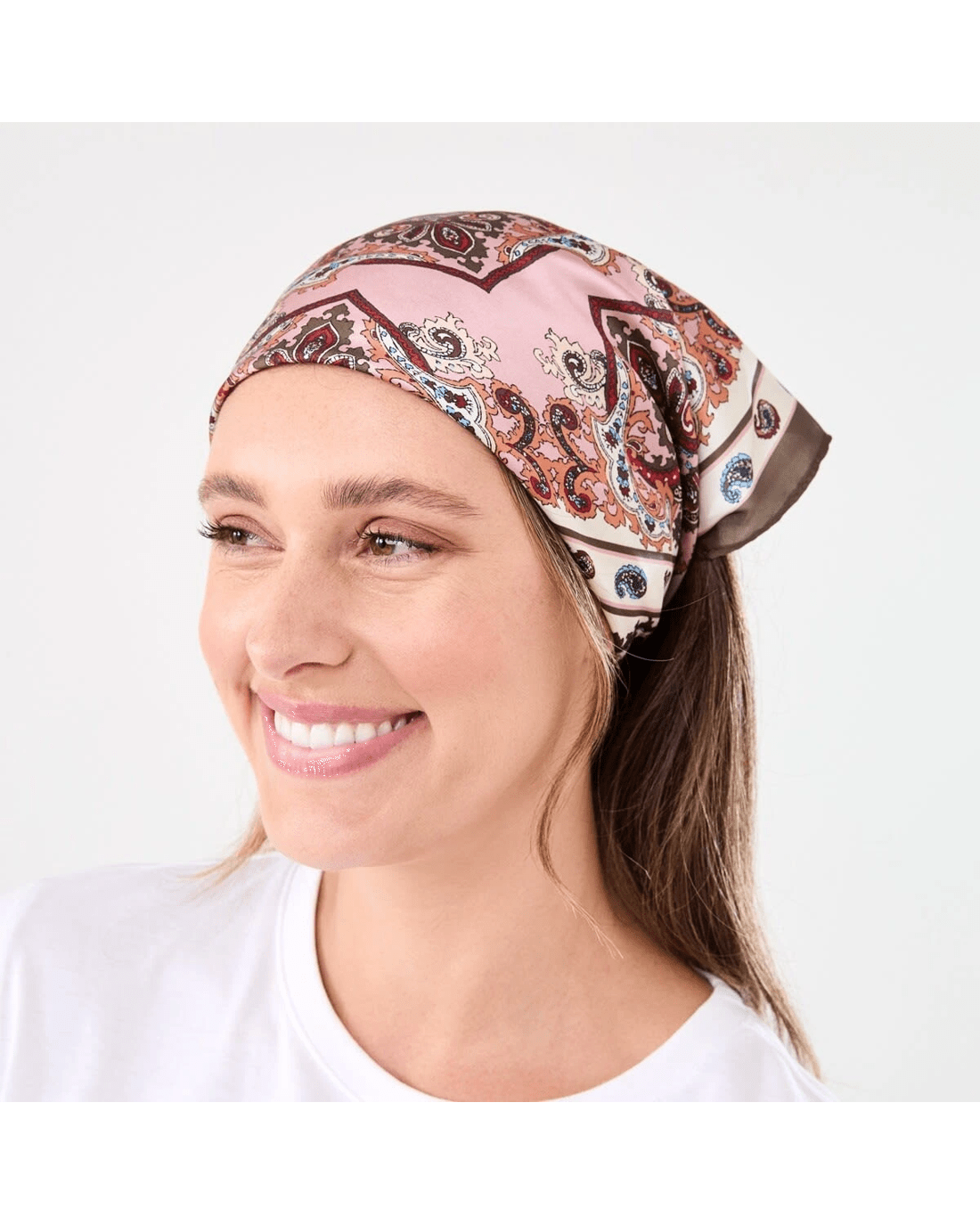 3 Paisley Tile Hair Scarf, 3 of 8