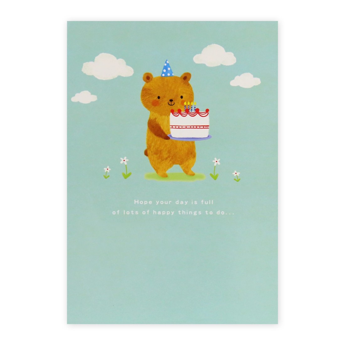 3 Creative Publishing from Hallmark Birthday Card - Birthday Bear, 3 of 3