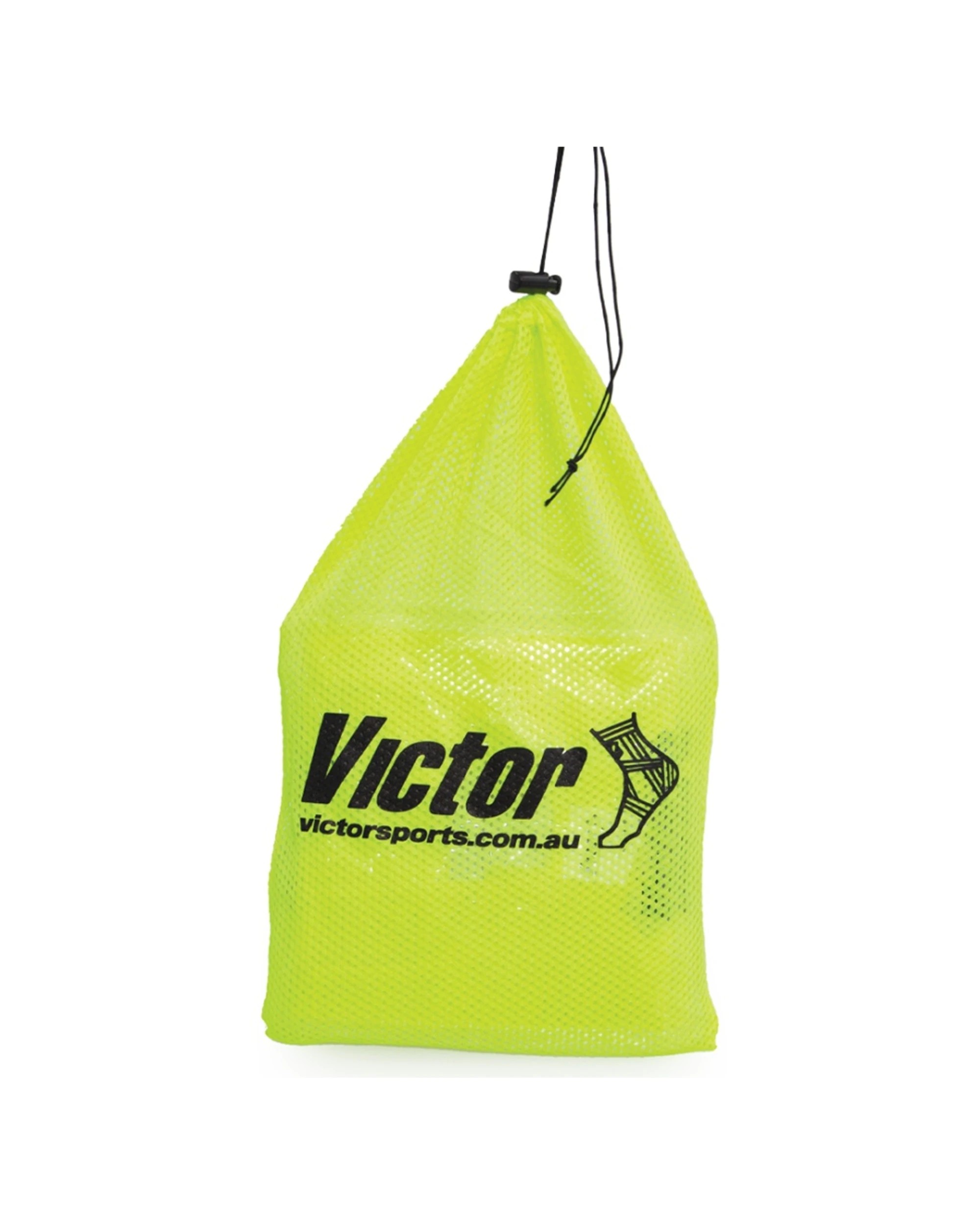 3 Victor Sports 10pc Lightweight Numbered Bibs Basketball Set Junior - Yellow, 3 of 3