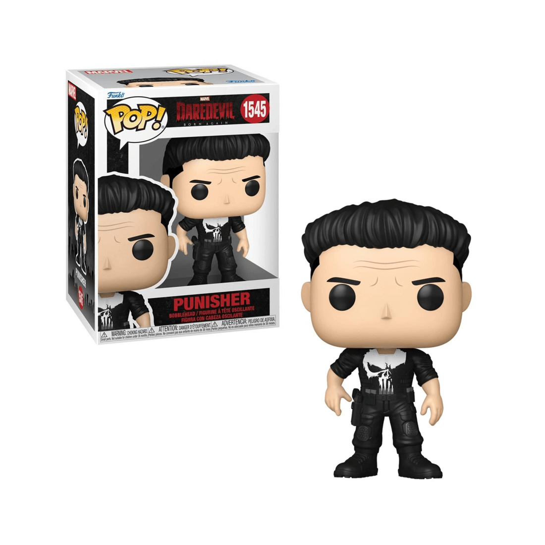 1 Funko Marvel Daredevil Born Again Punisher Funko POP! Vinyl, 1 of 3
