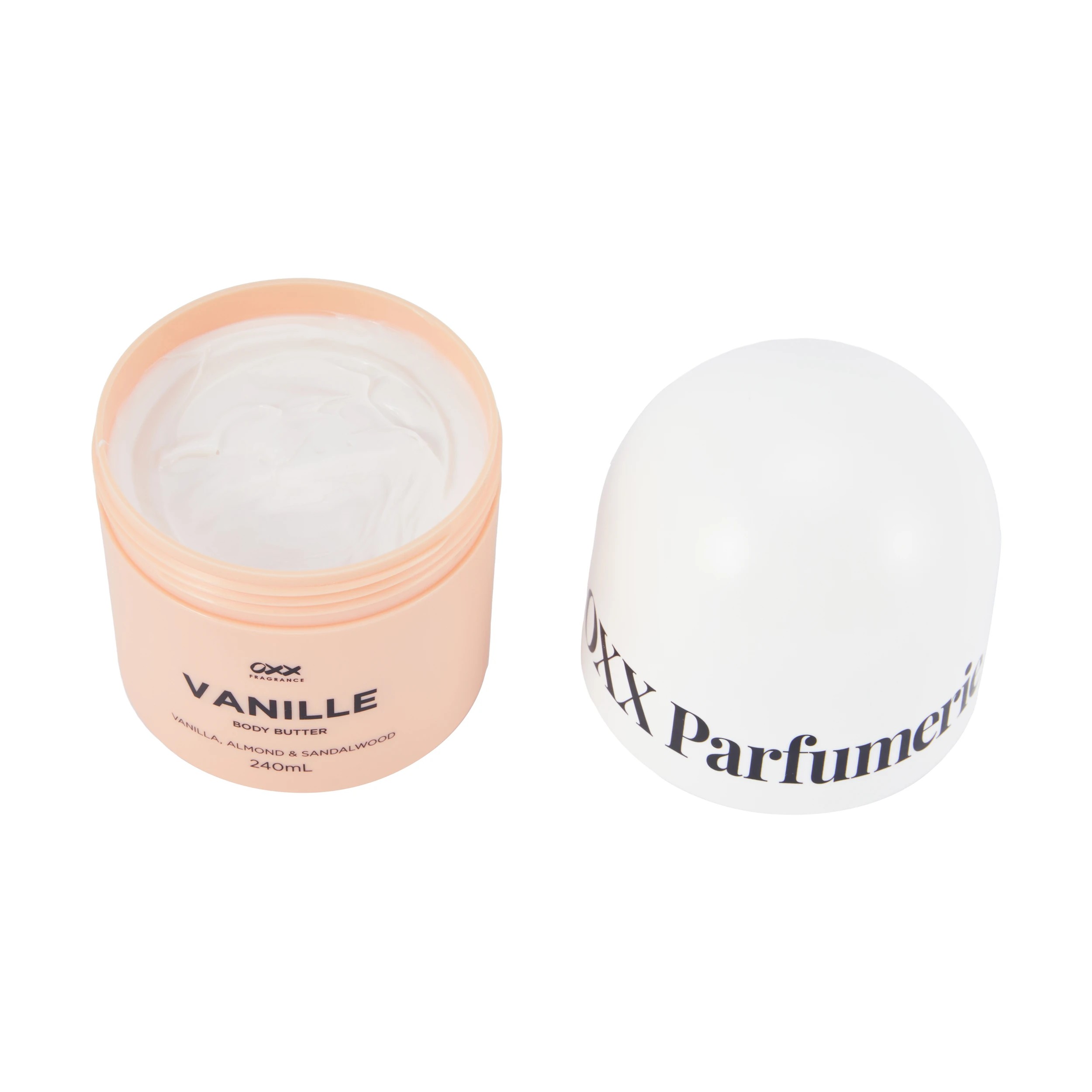 2 OXX Fragrance Vanille Body Butter 240ml - Vanilla, Almond & Sandalwood, 2 of 3