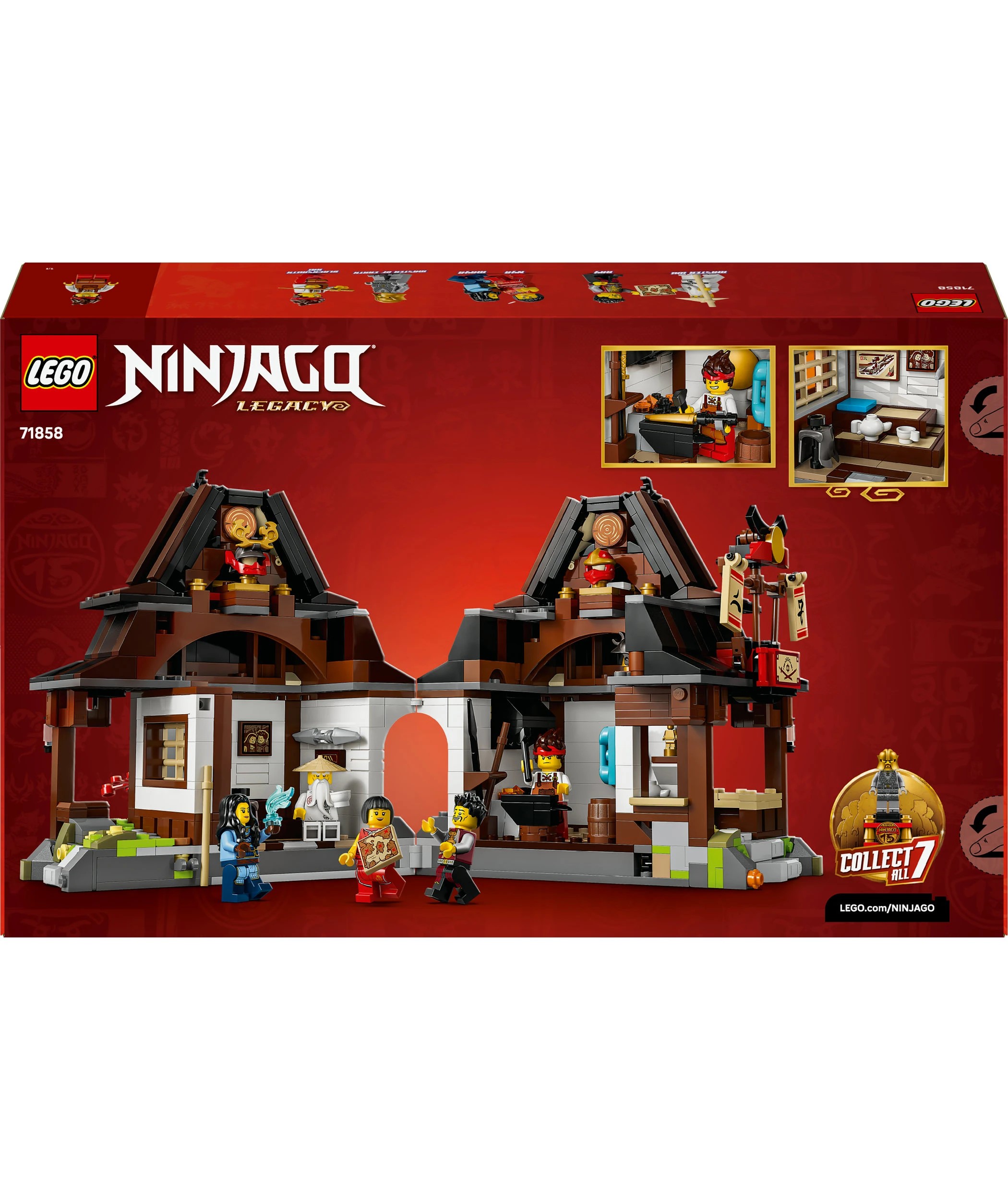 10 LEGO Ninjago Four Weapons Blacksmith 15th Anniversary 71858, 10 of 10