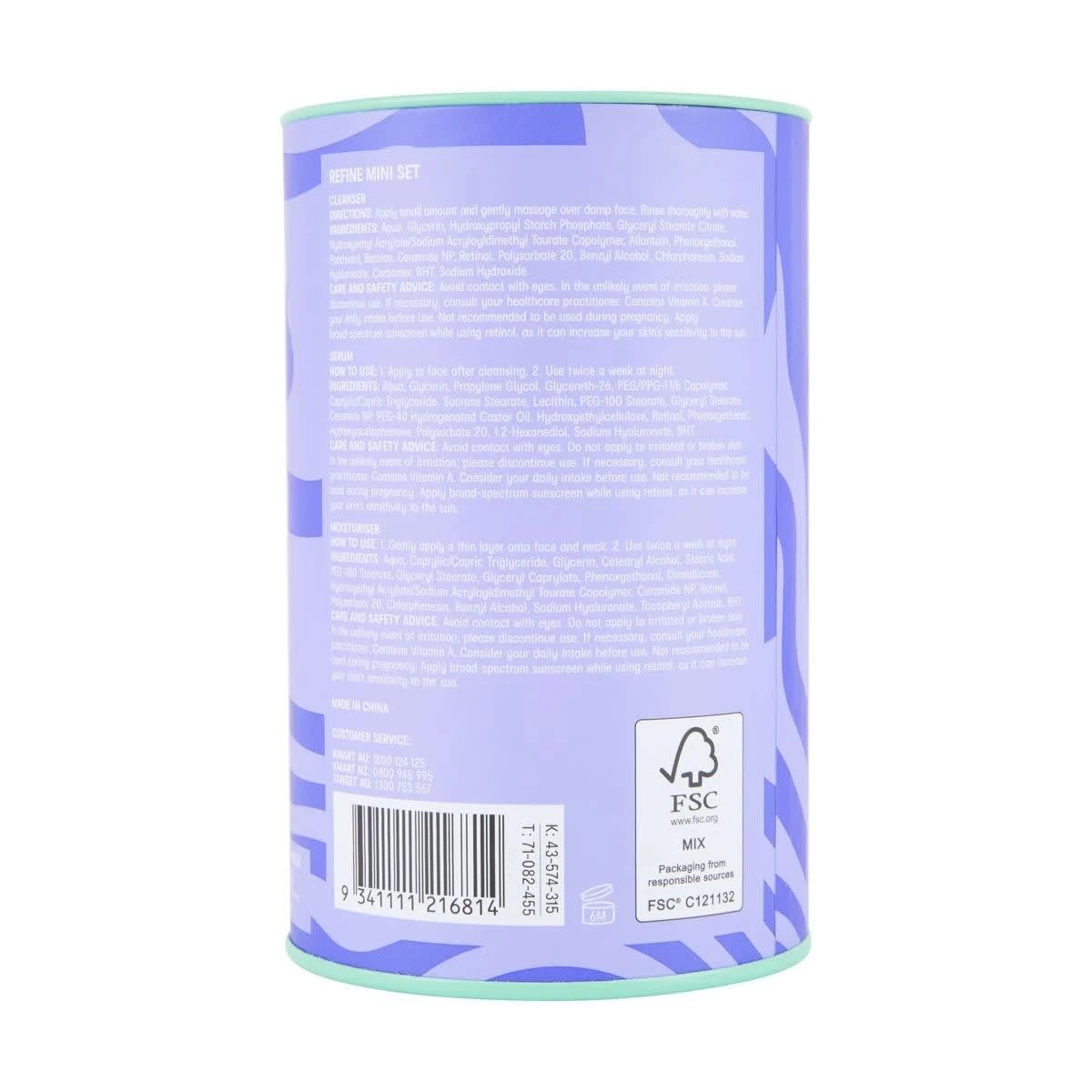 6 OXX Skincare PM Refine Minis Set - Retinol and Ceramide, 6 of 6